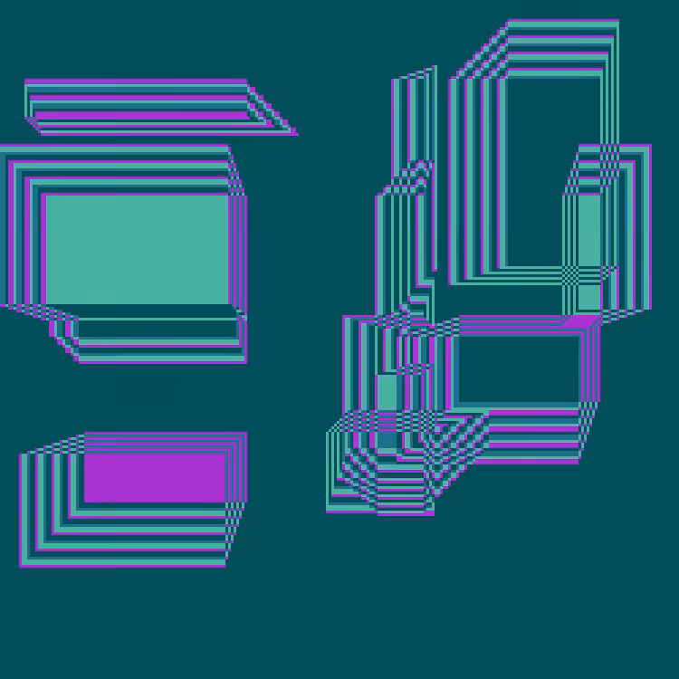 Superimposed Rectangles #37