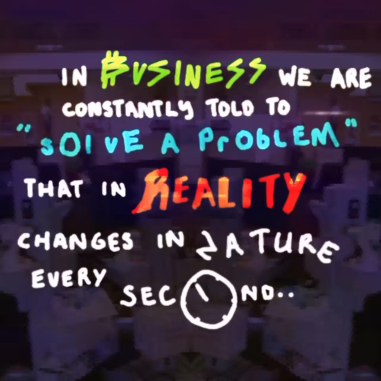 “What I learned in business”
