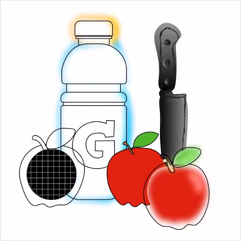 gatorade and apples #1