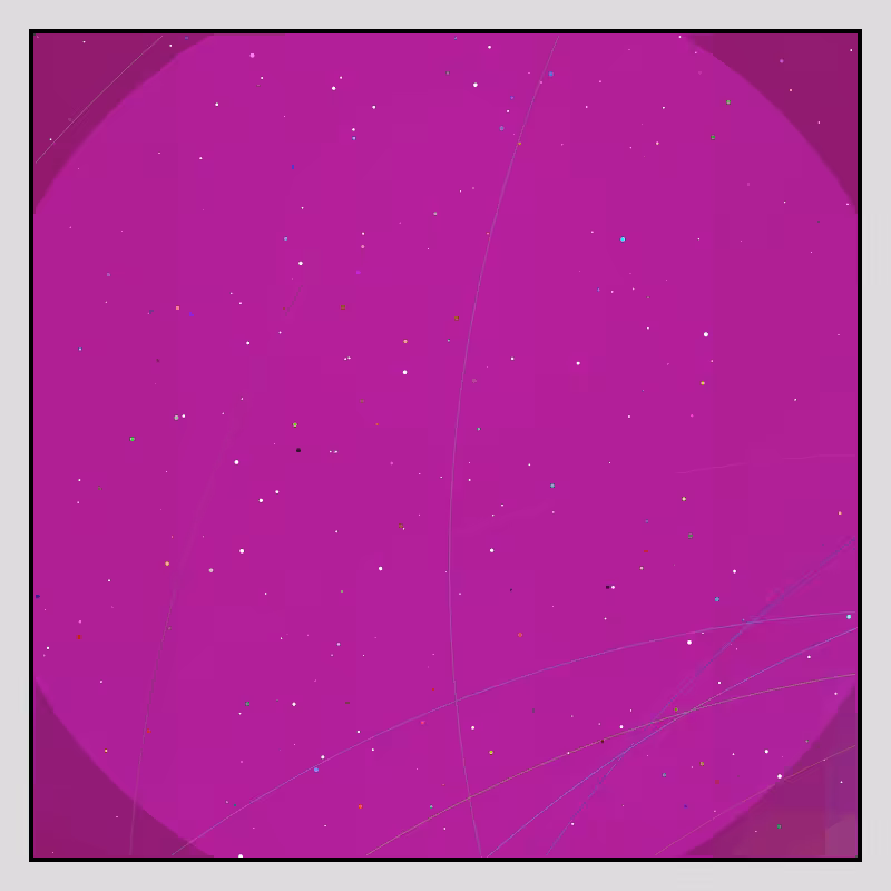 Color Field Starry B #140
