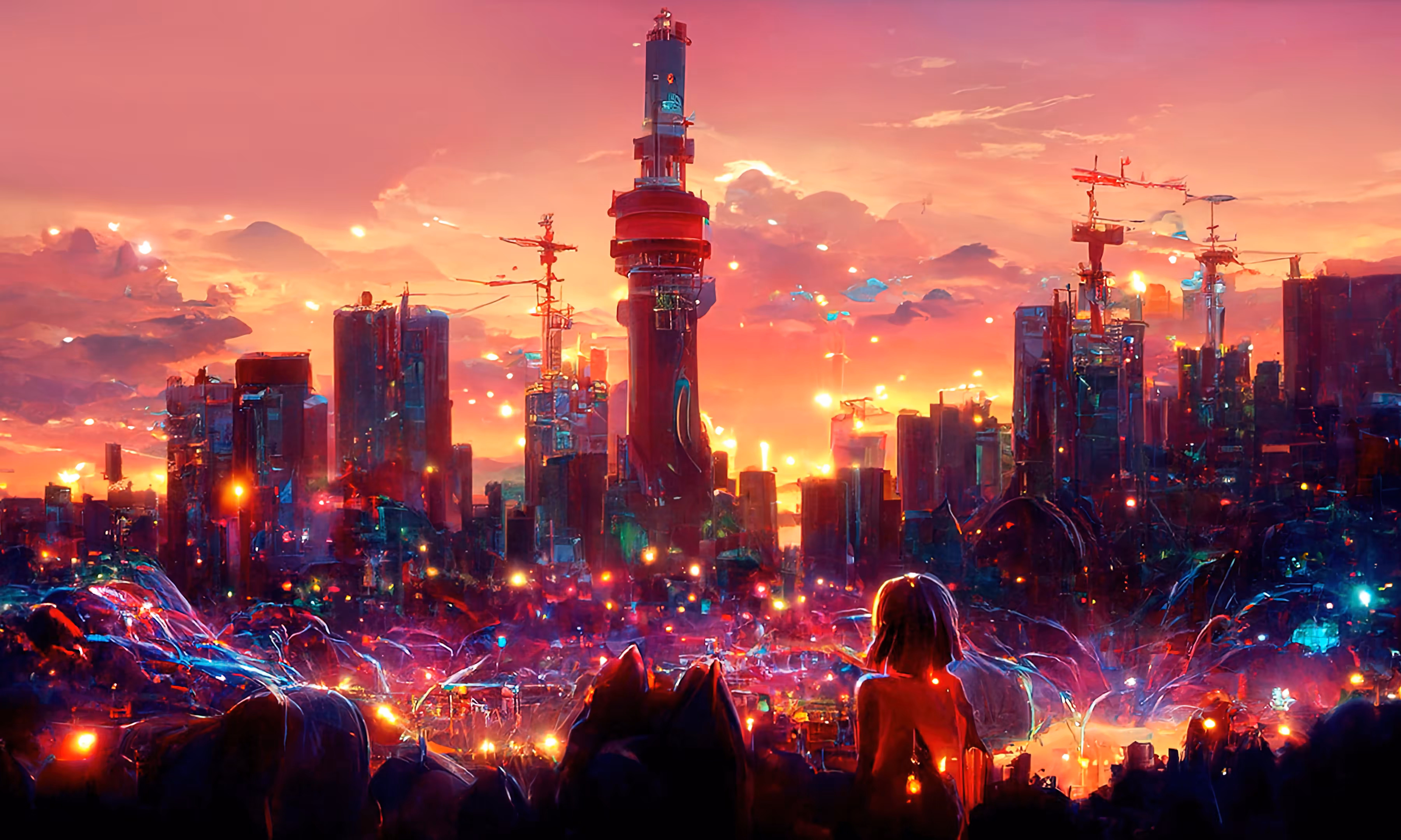 Electric city vibes