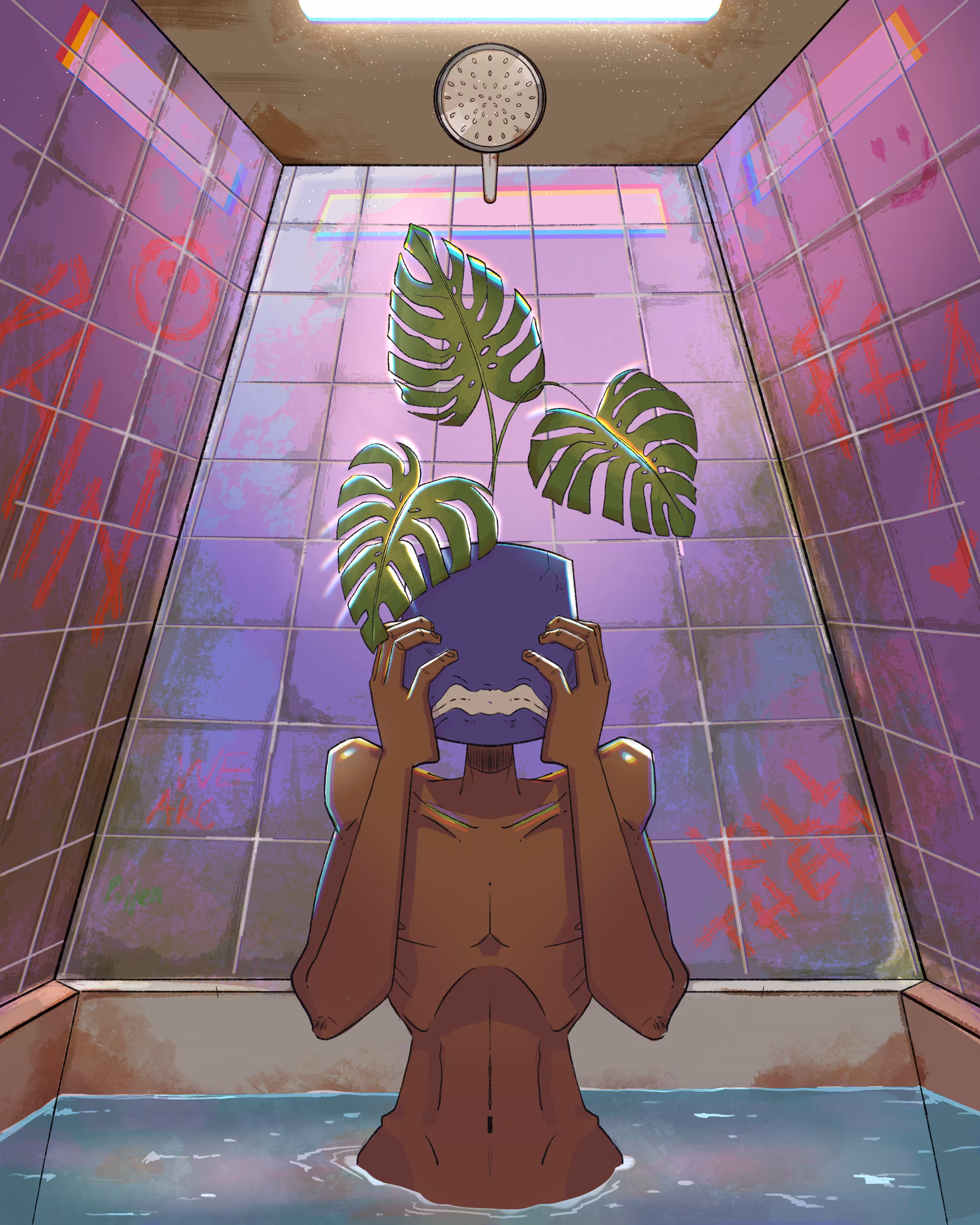 Monstera's Bath