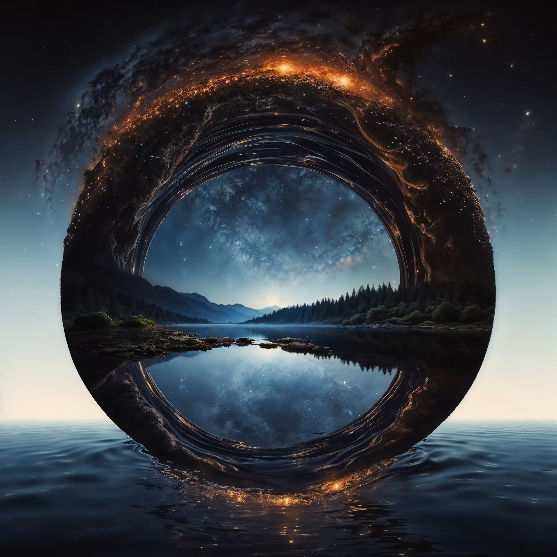 Celestial Visions: "Cosmic Portal"