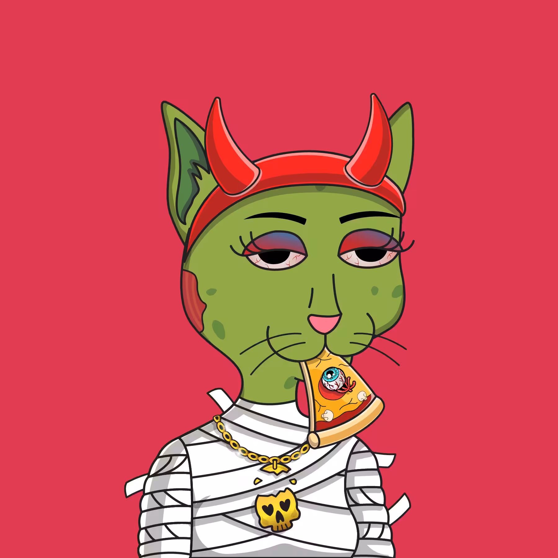 Girl Cat #234