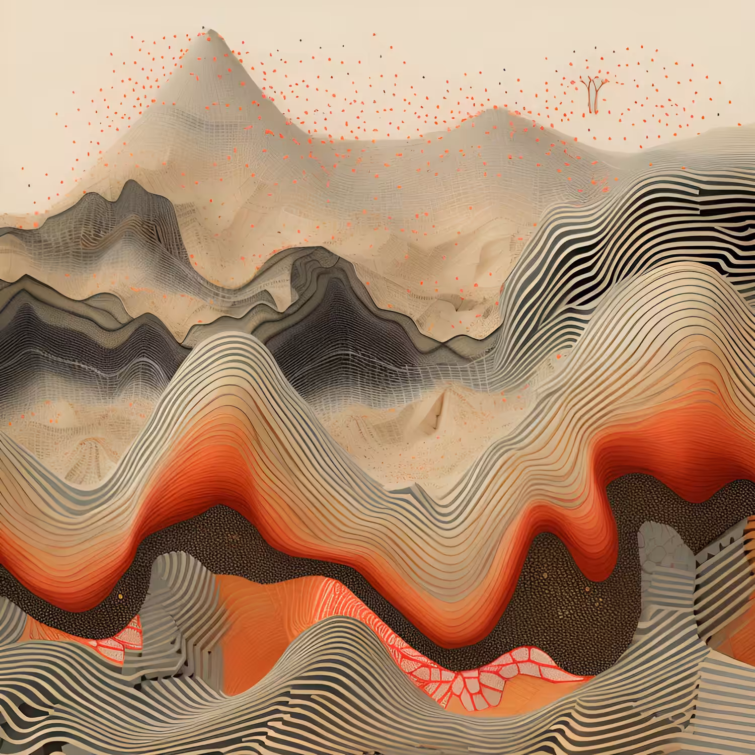 Generative landscape experiments