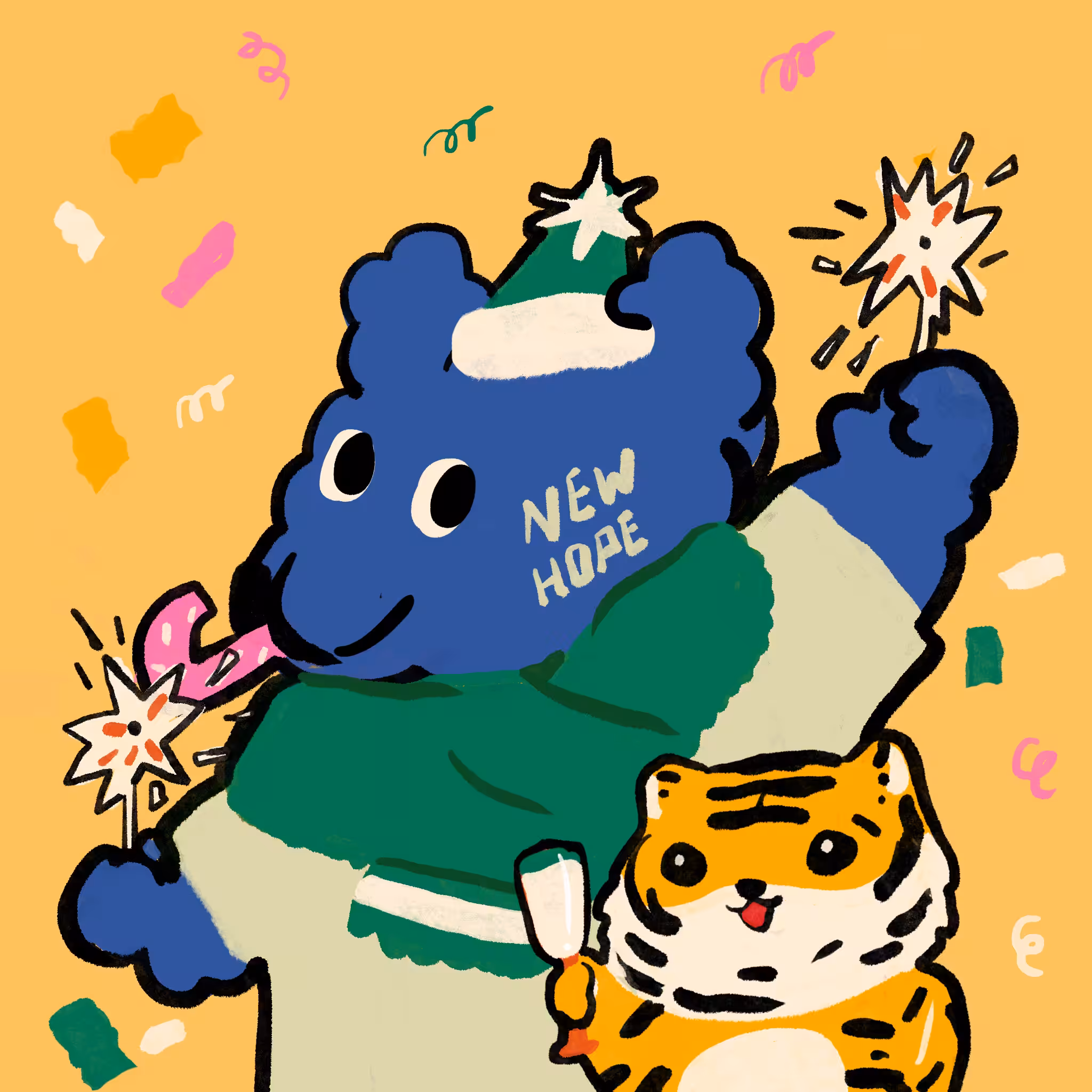 DIGGY NEW YEAR COSTUME