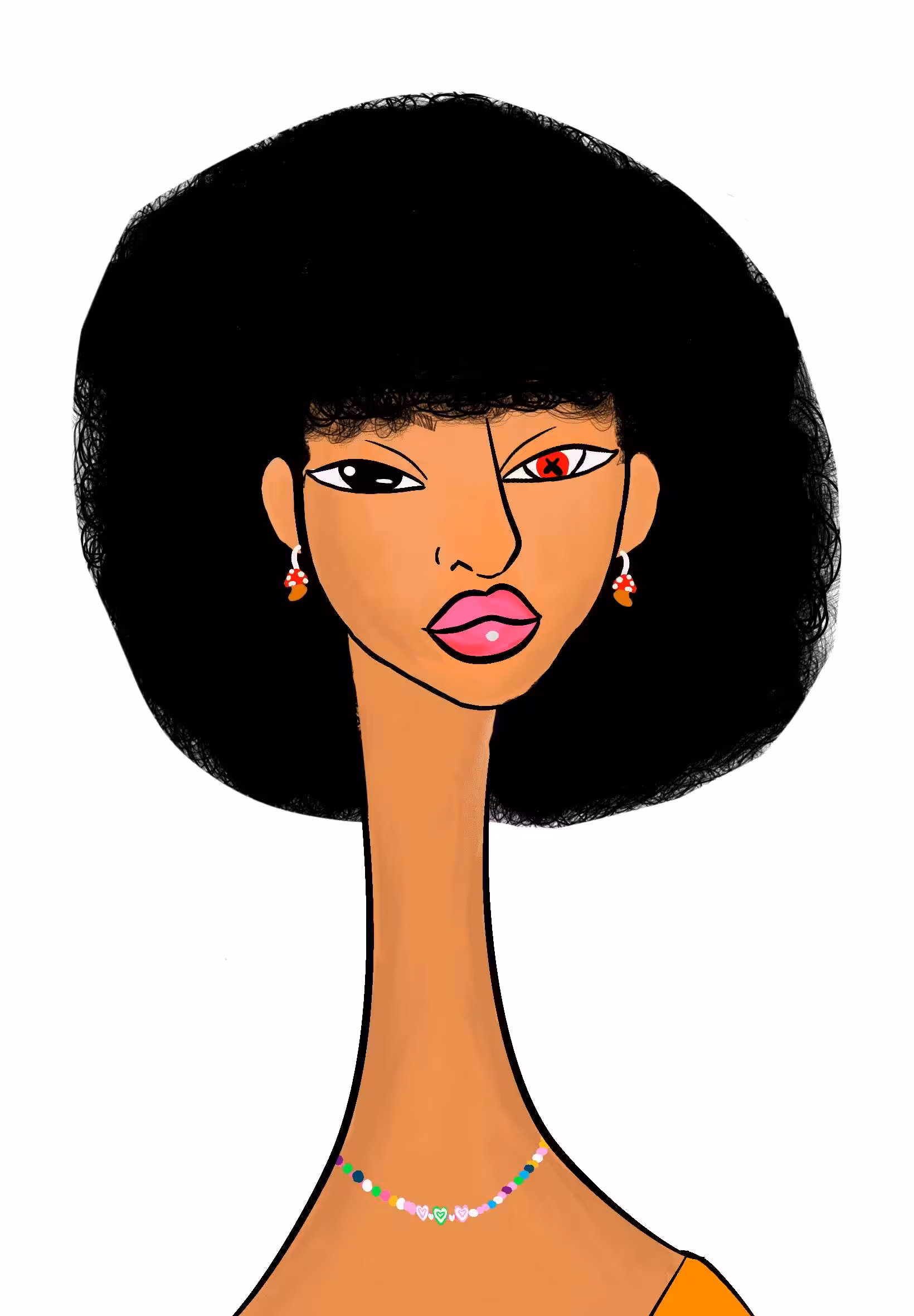 Long Neckie Ladies: Long Neckie Lady #2147