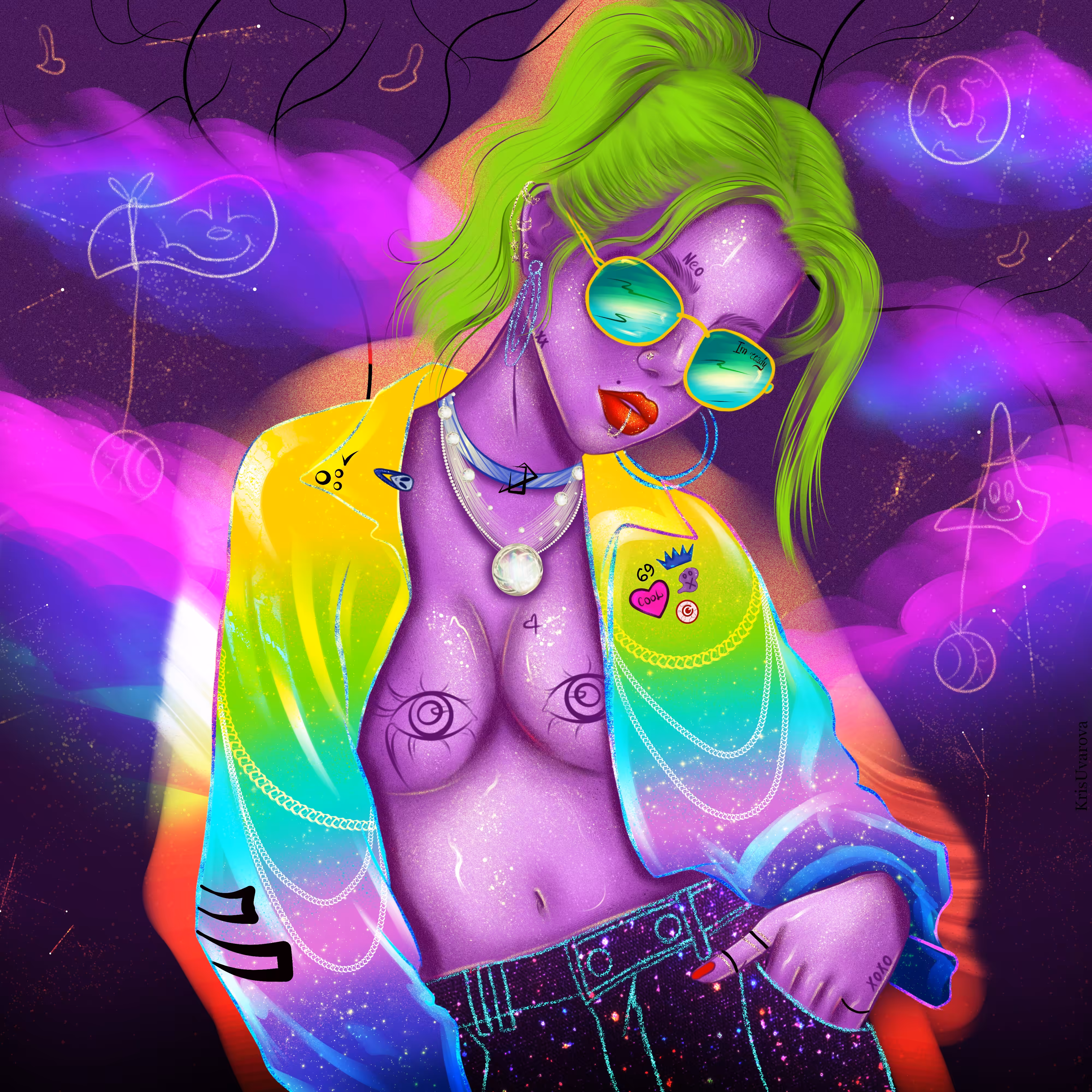 I'm ready 💚💜