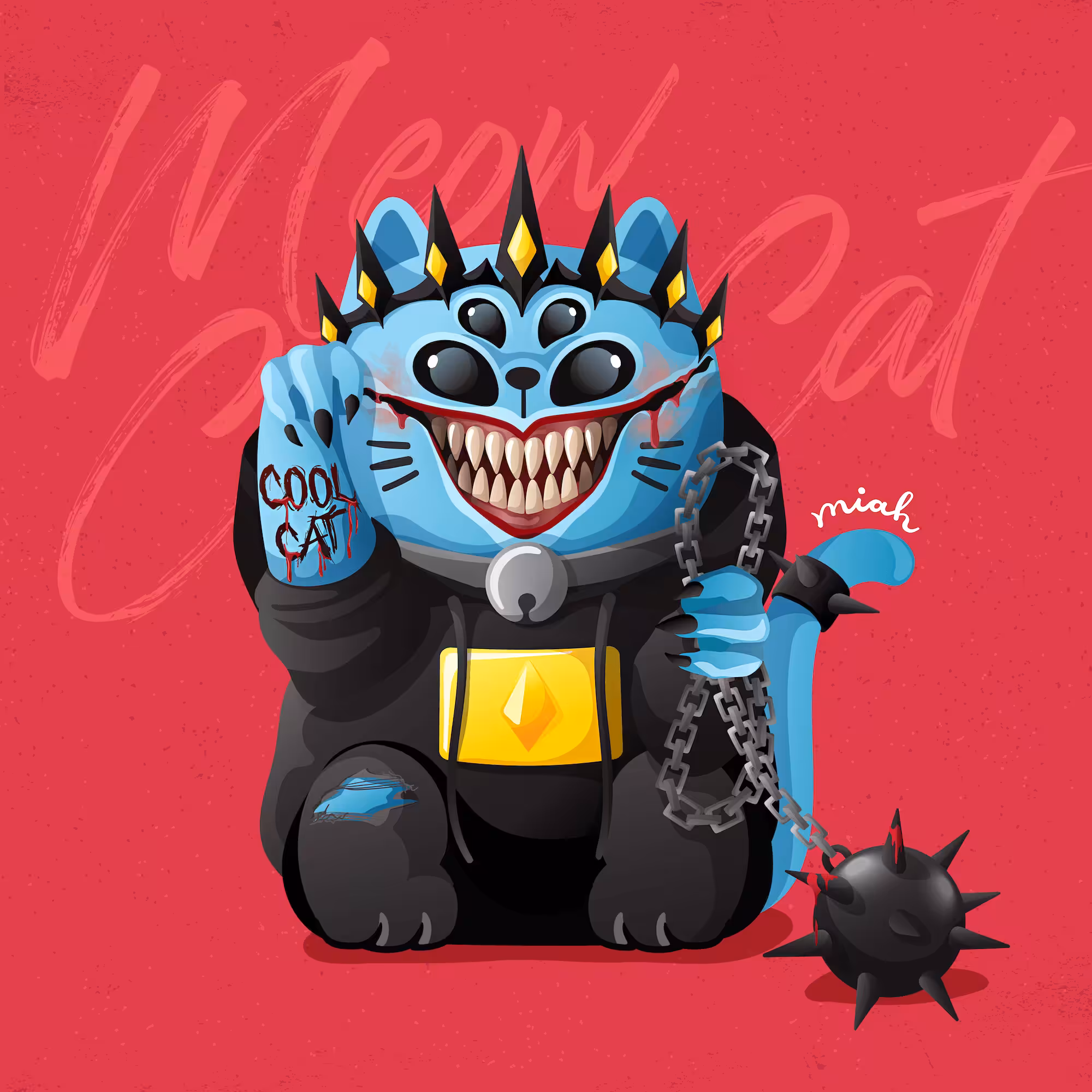 [Clontest]Miahscat x Cool Cat : The Cool Crowned Cat