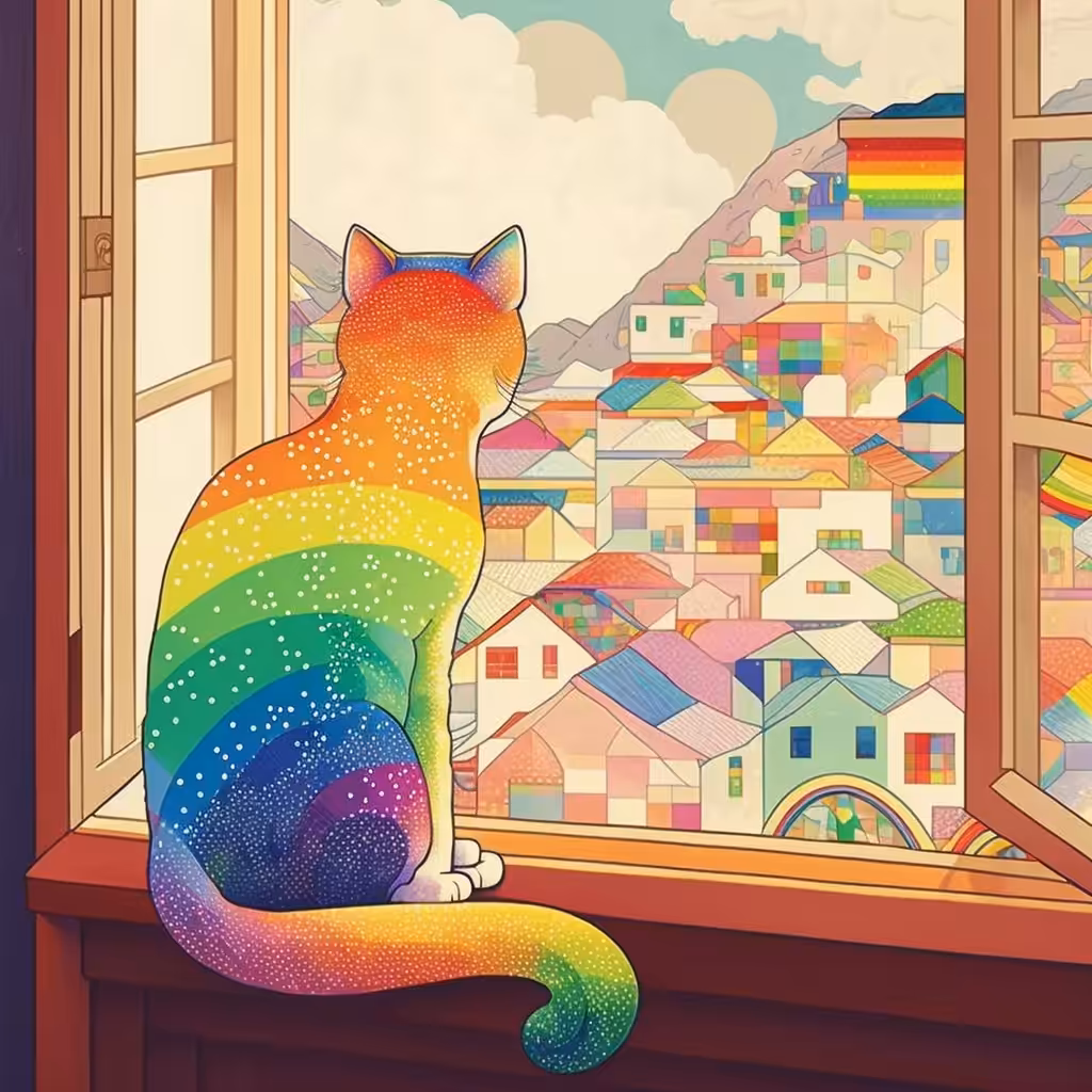 Rainbow Cats #4
