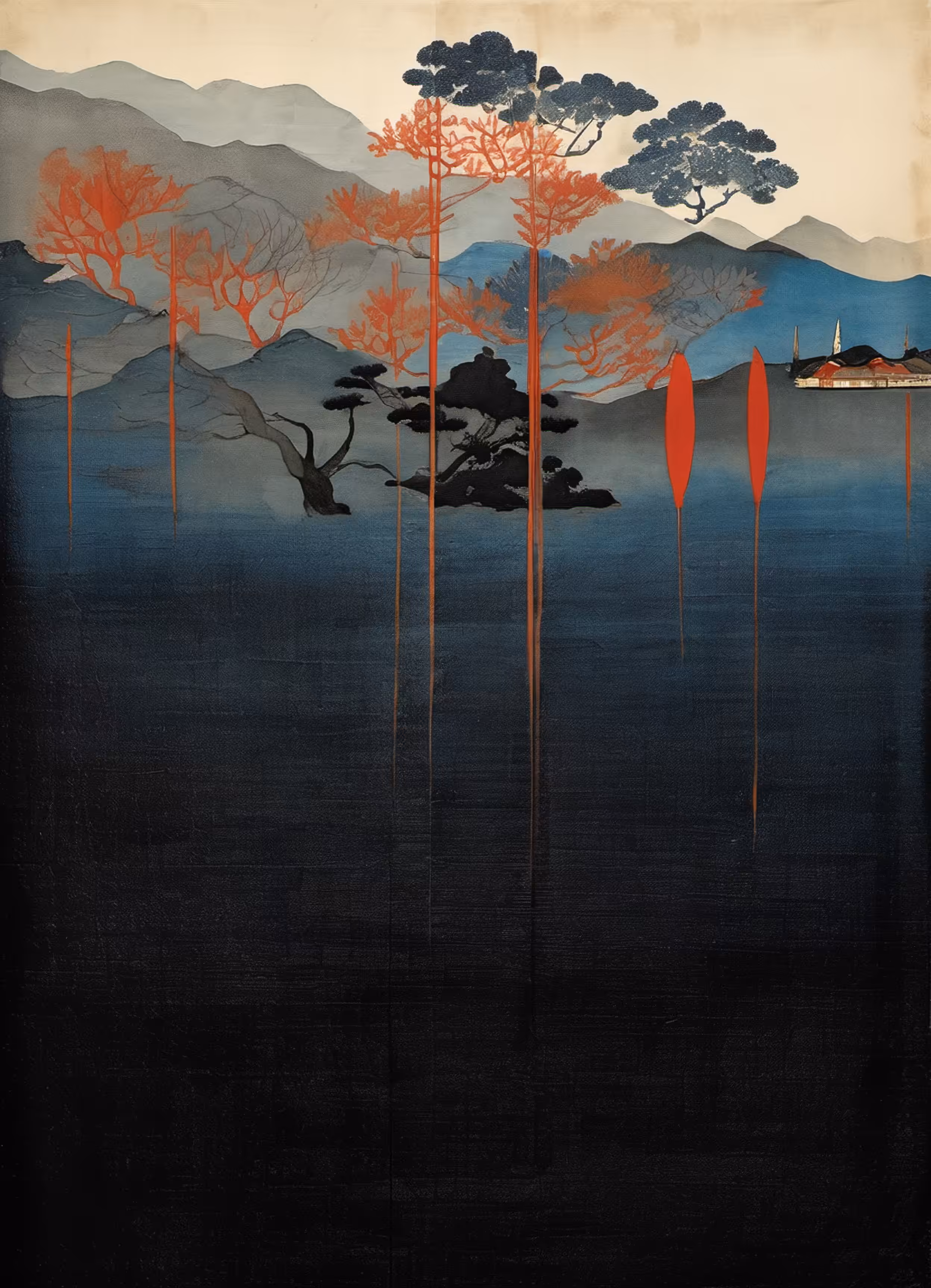 Woodblock Pixels #11