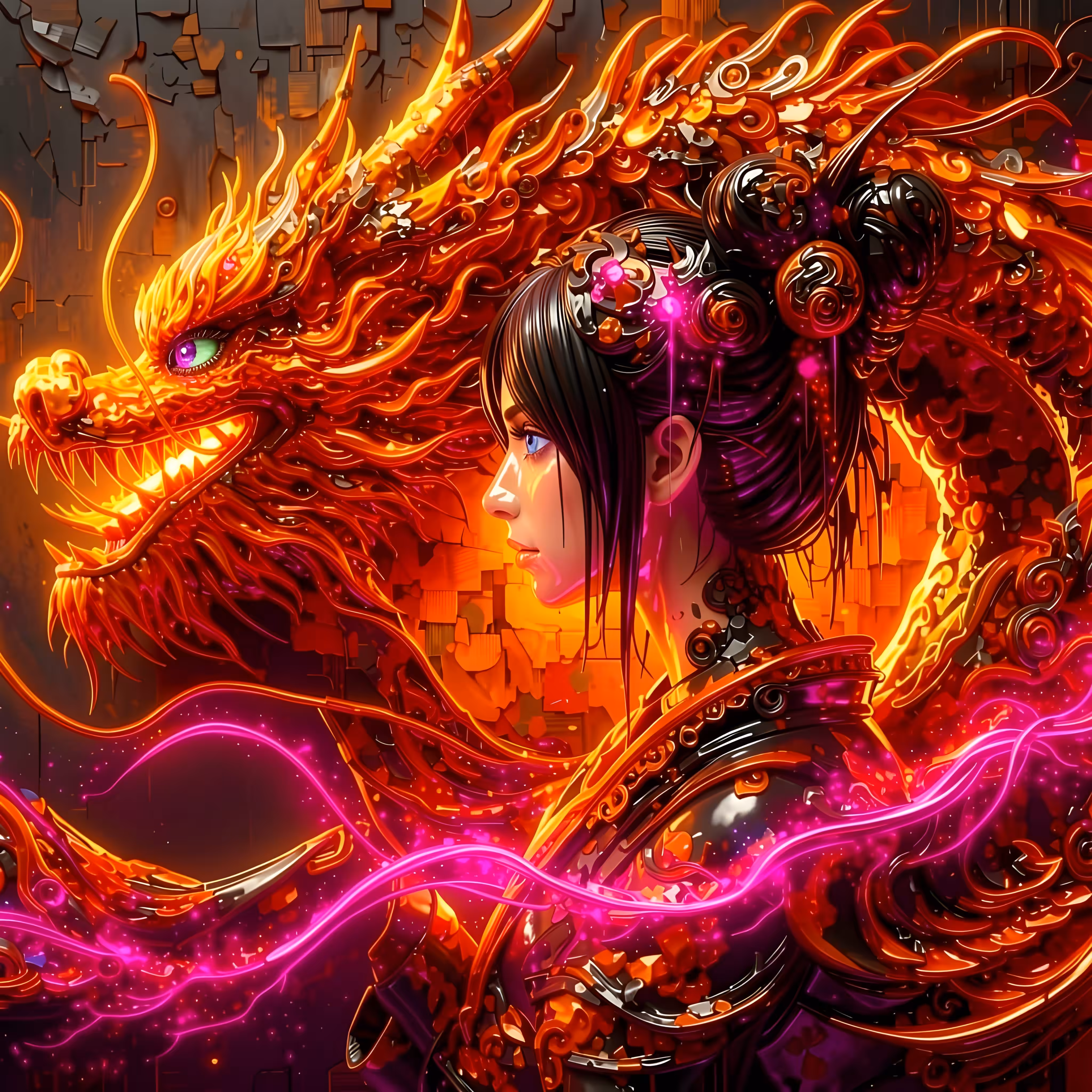 Dragon fires 