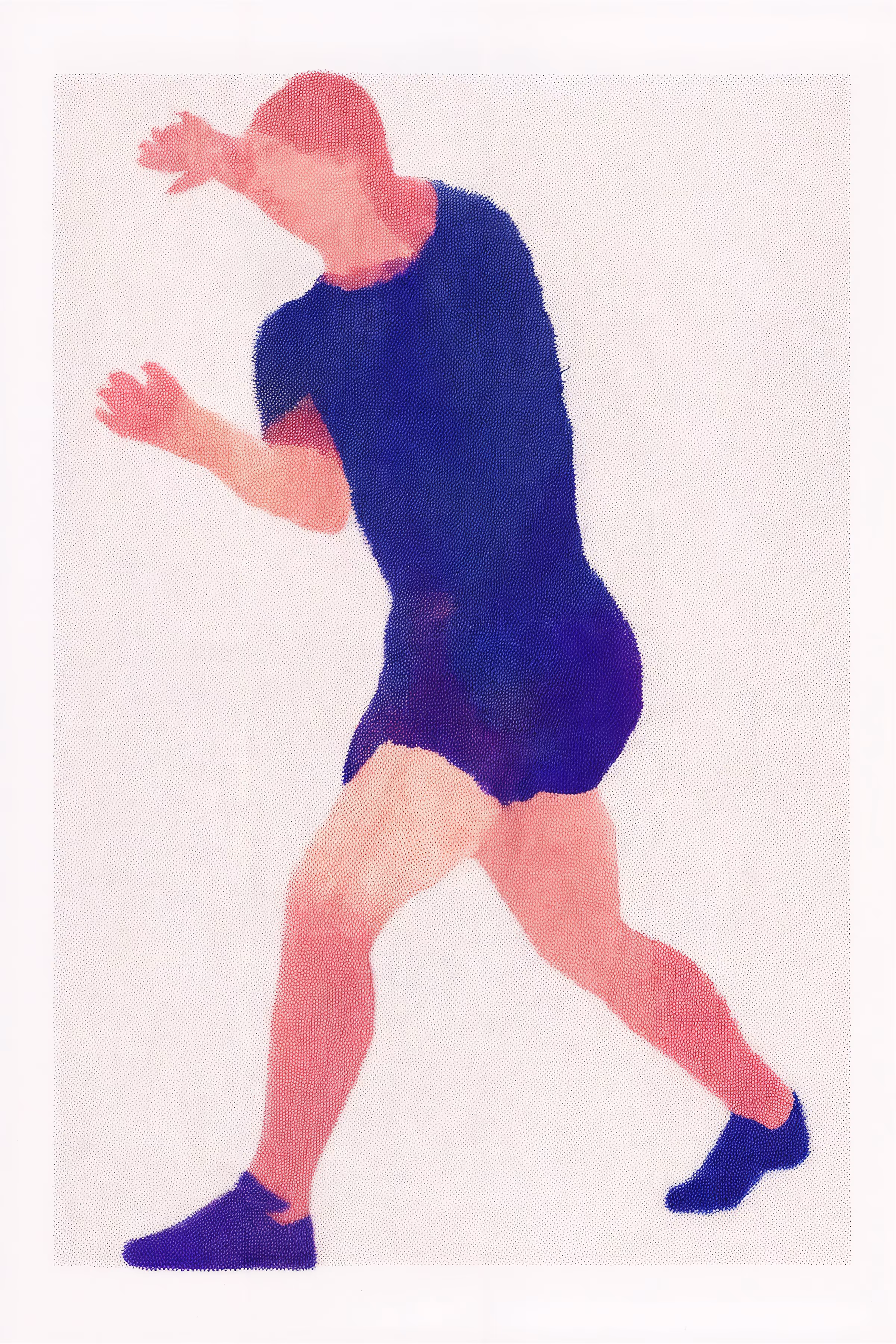 Figurative Mesh Painting IV