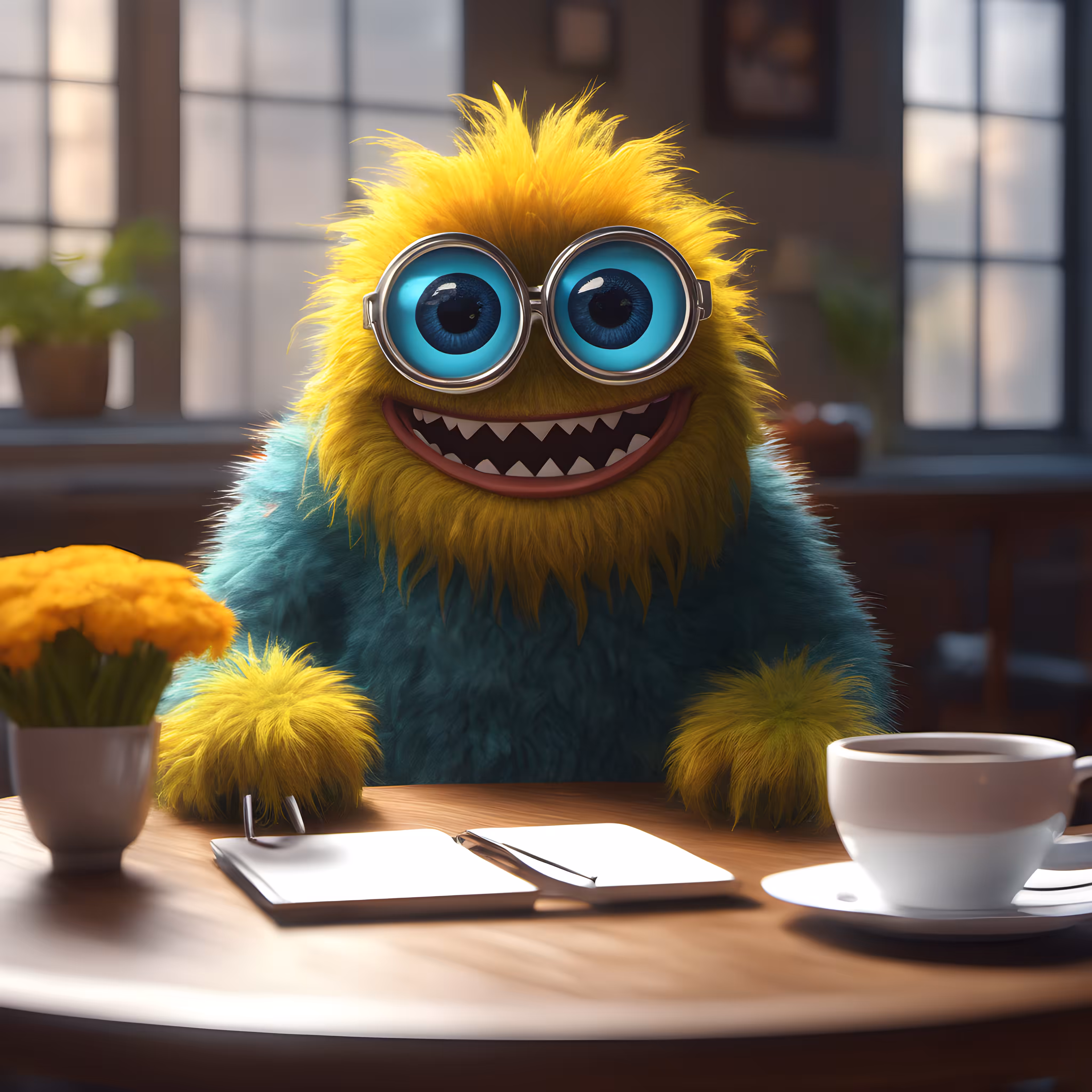 "Coffee Monster #16"