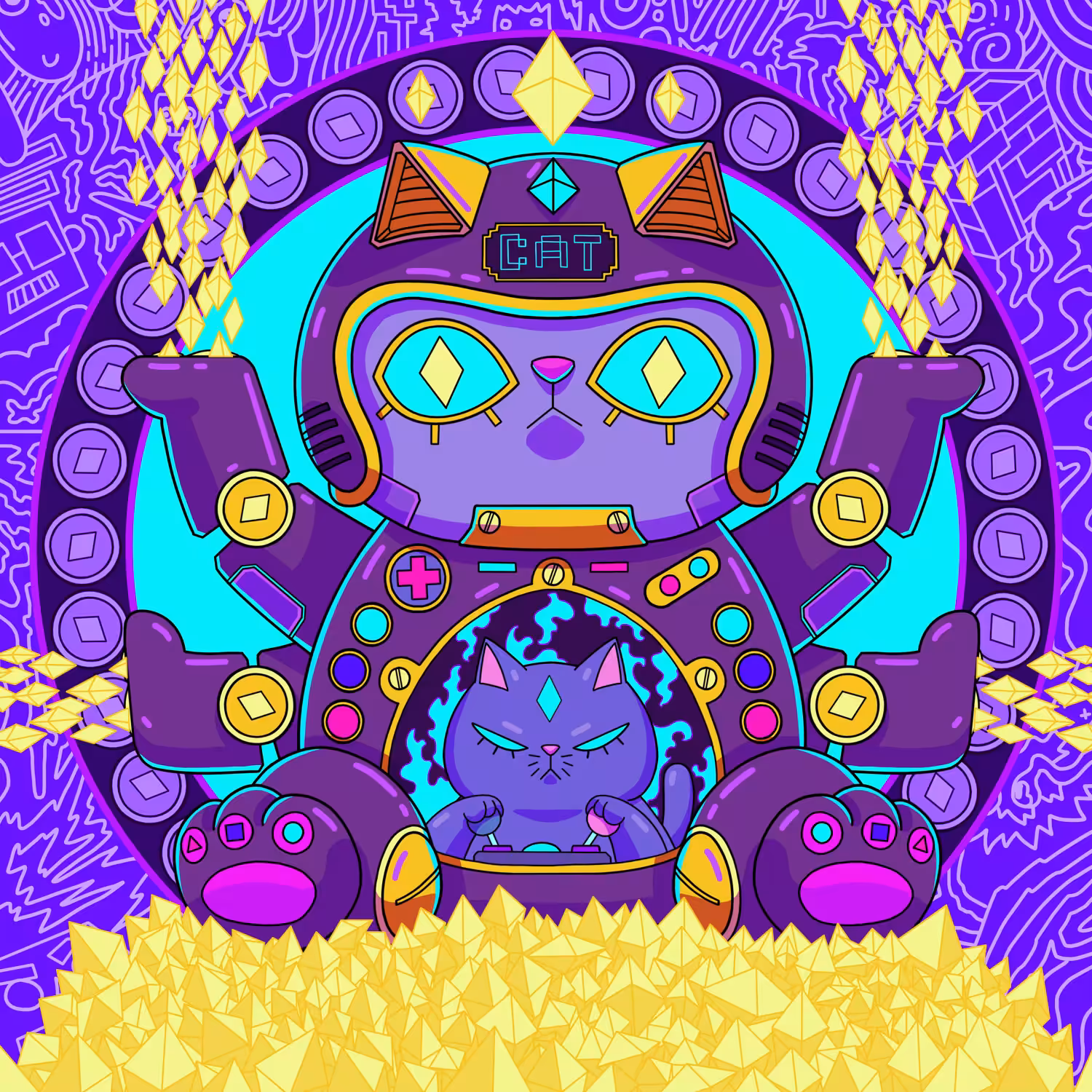 THE CAT GOD