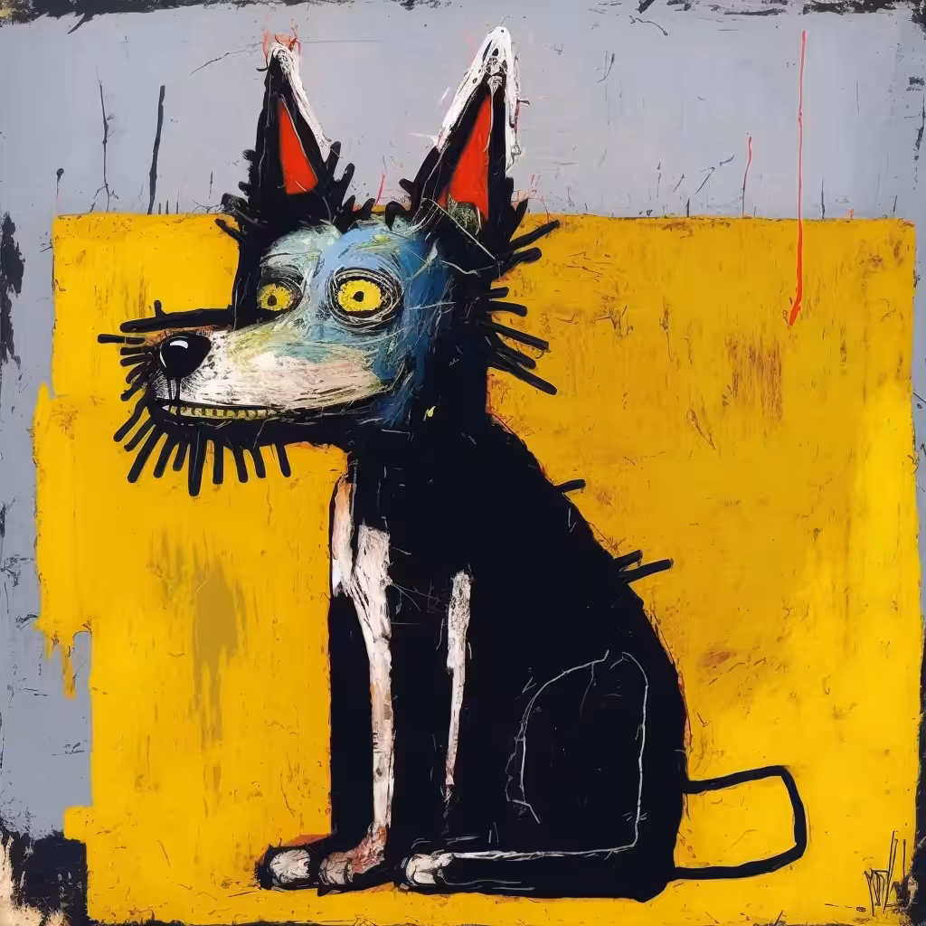 Basquiat Little Creatures: Little Creature #00716