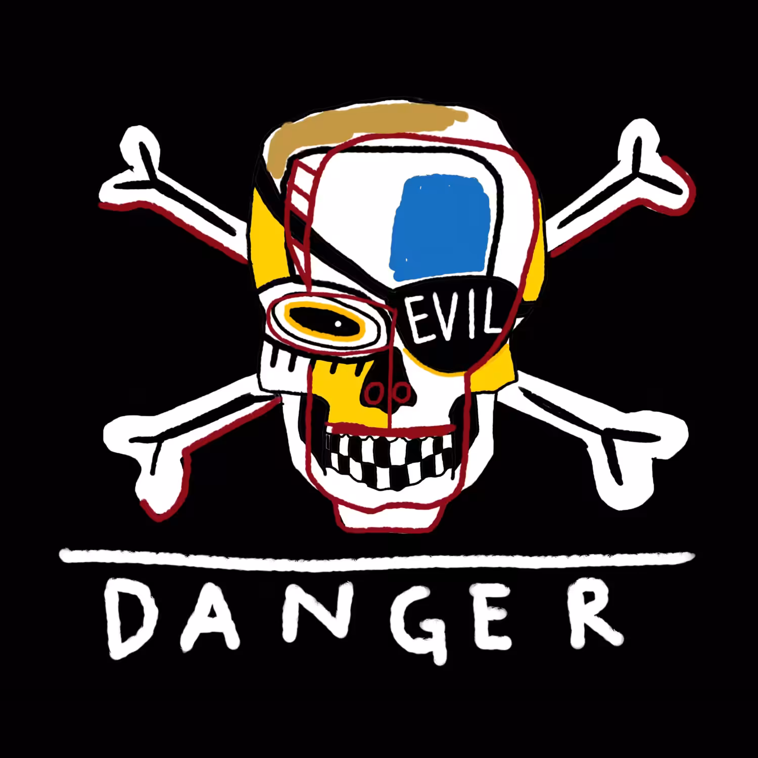 An evil symbol