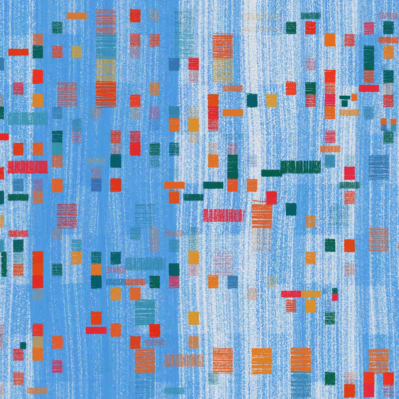 Composition #3 Patchwork Quilt #139