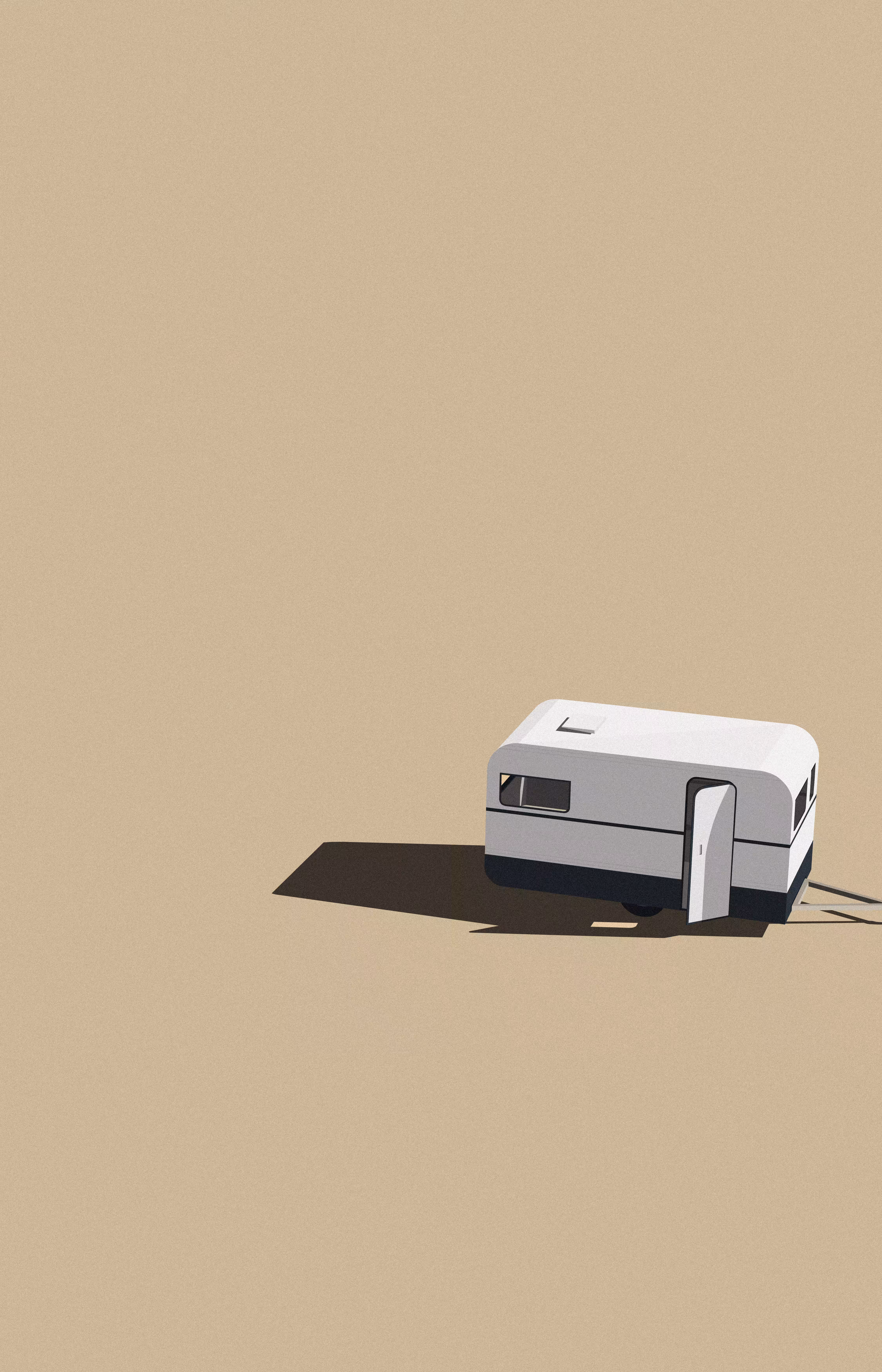 Lost in desert