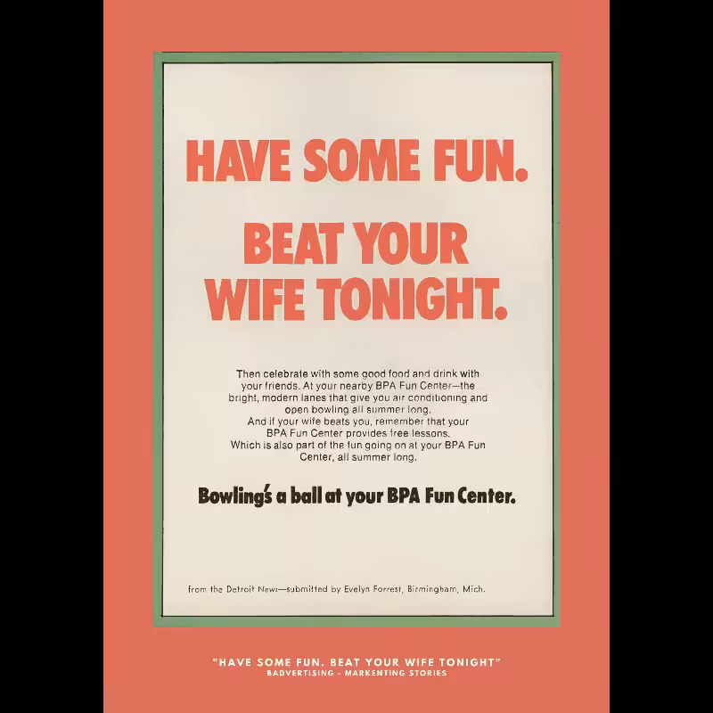 Badvertising Vol.1 #1