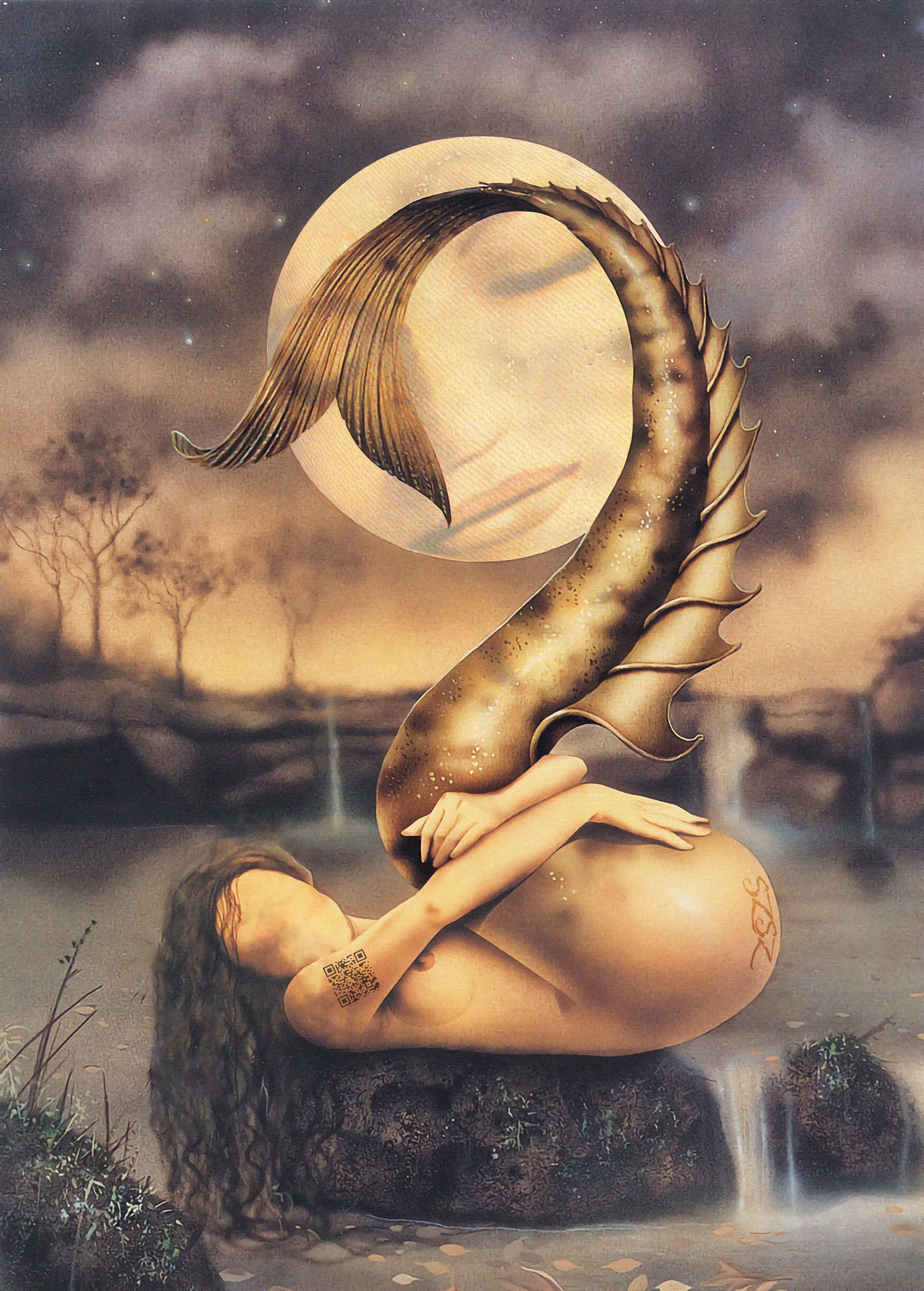 Szabo_Sandor_Zoltan_Art: The mysterious mermaid