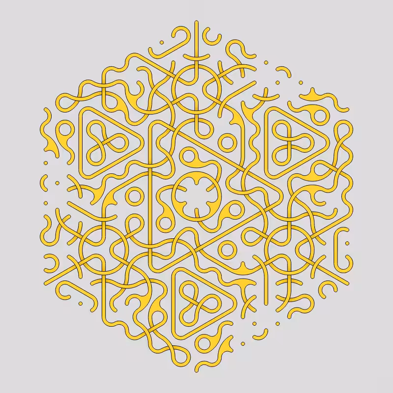 Truchet Threefold Symmetry #75