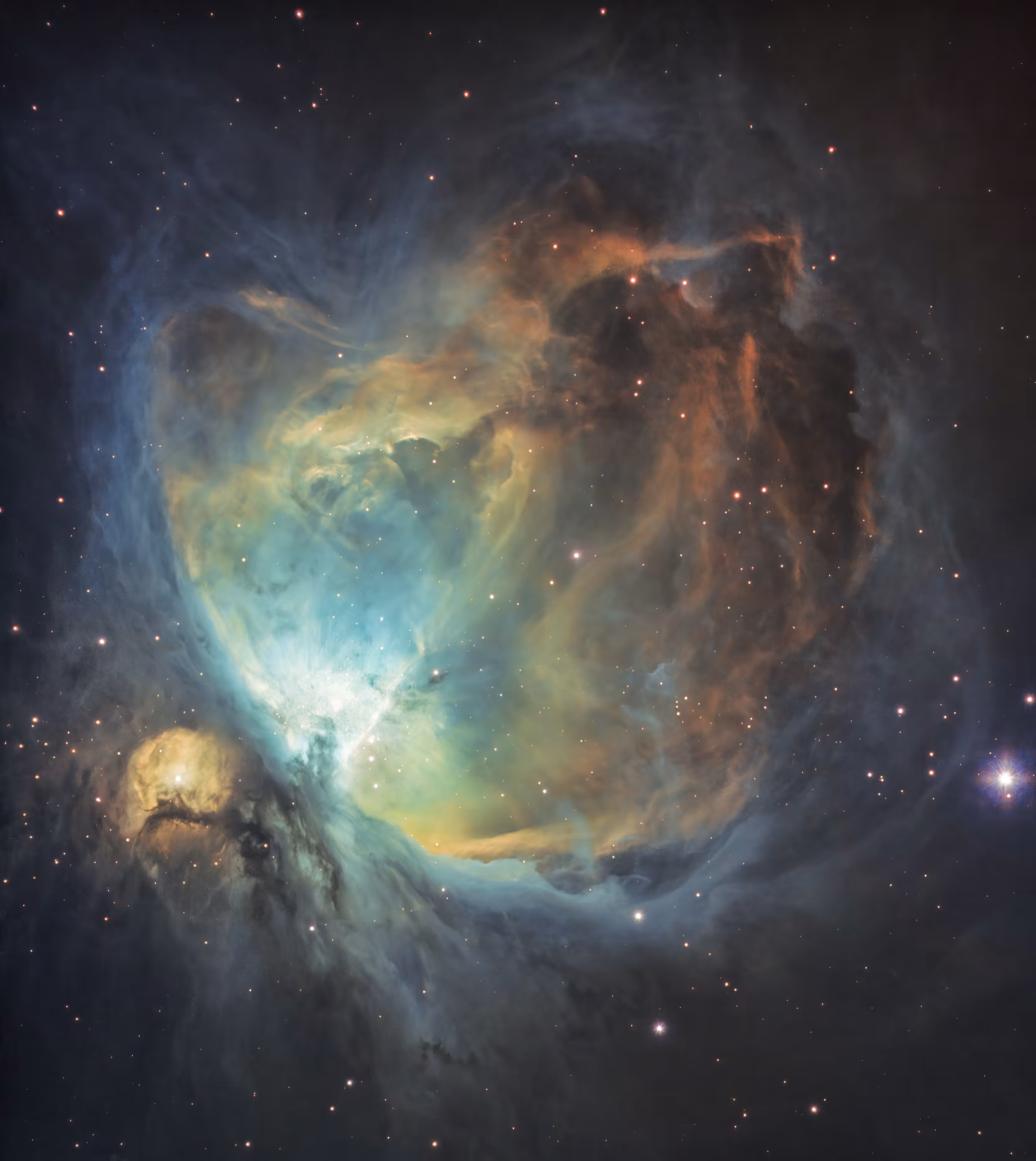 Orion Nebula in SHO