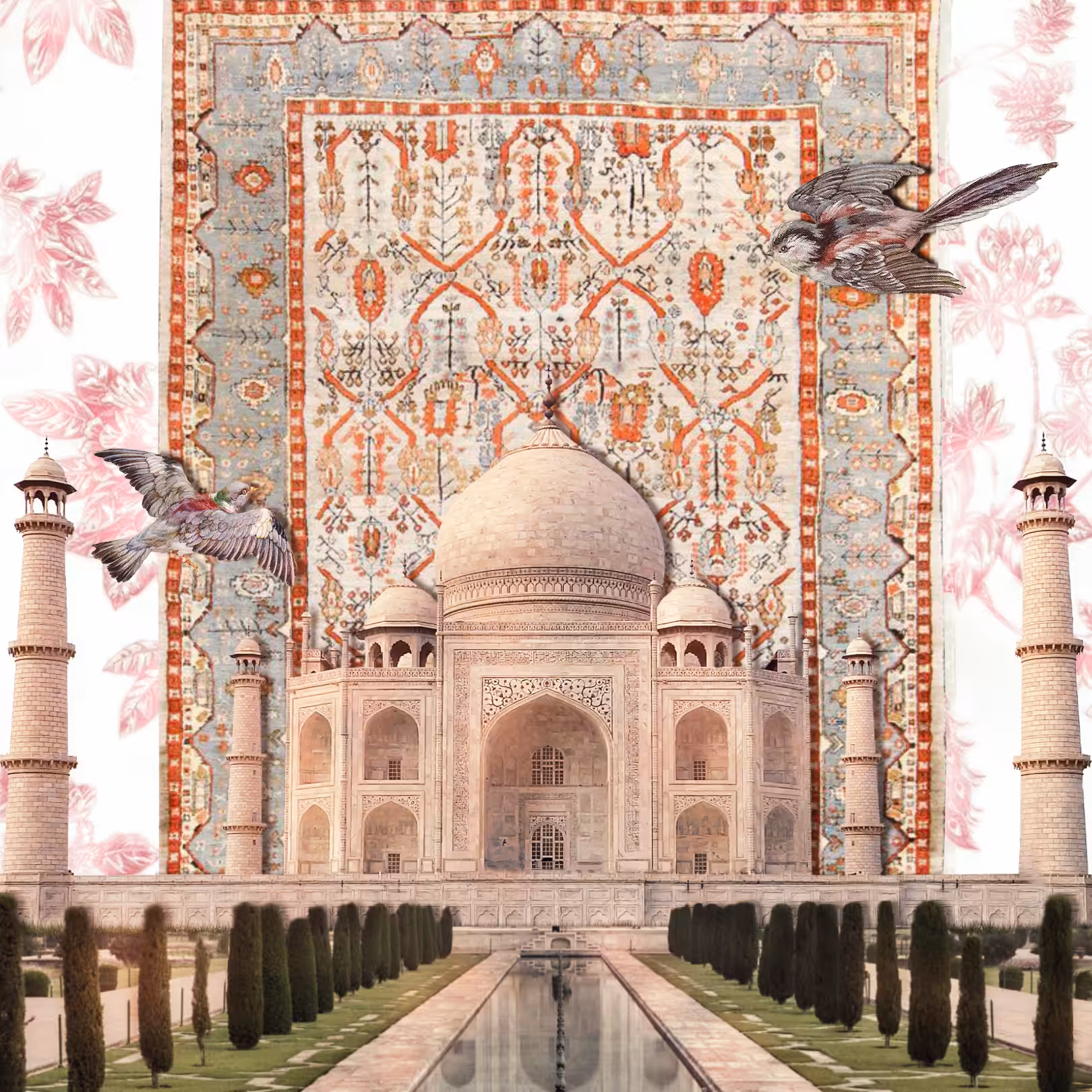 AC- Sunset in Taj Mahal