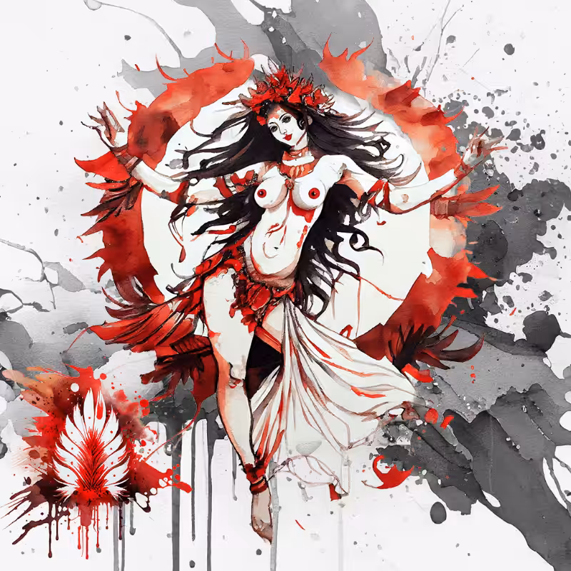 Shakti in Red #6