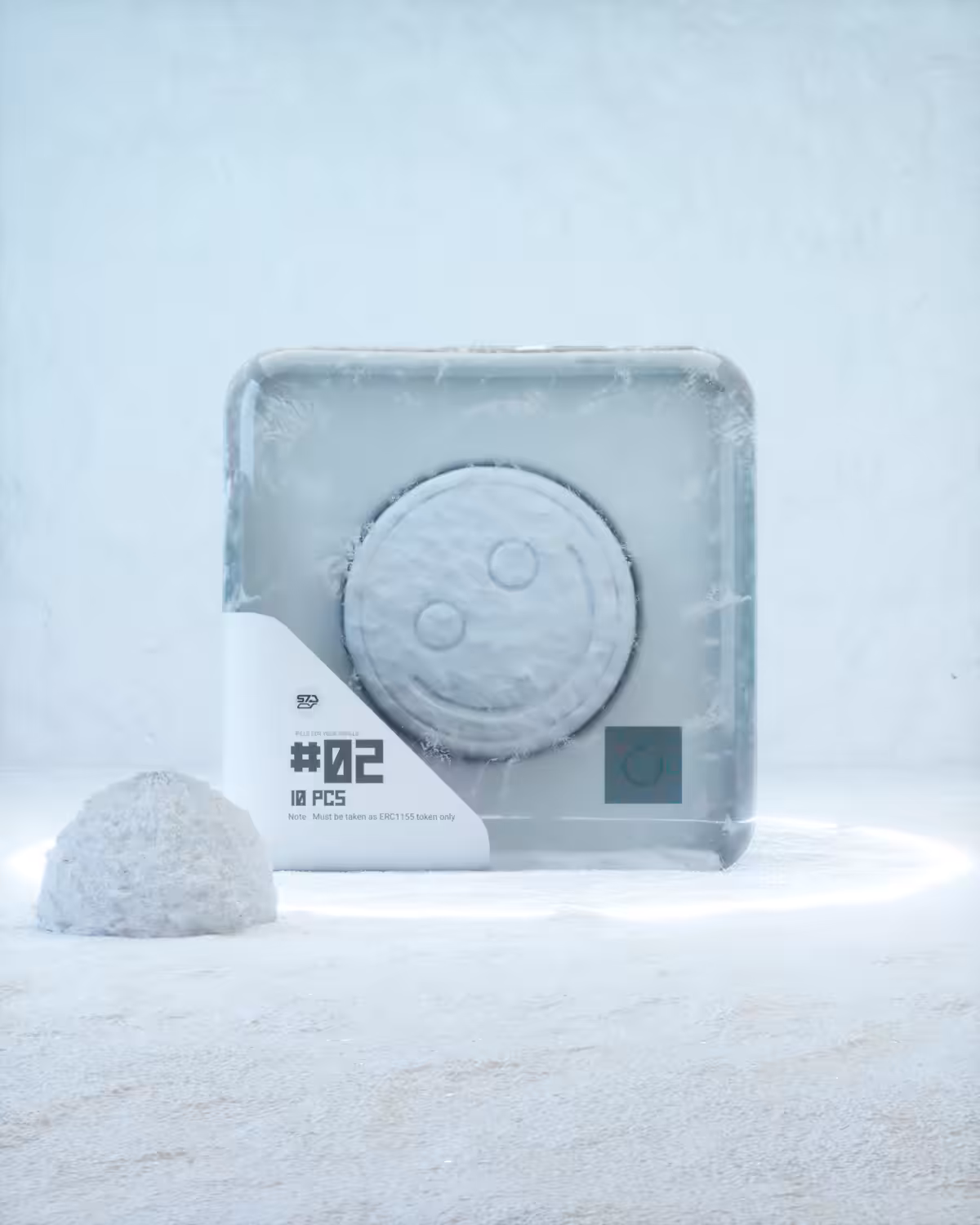 STACY #02 Snow "chill pill" white