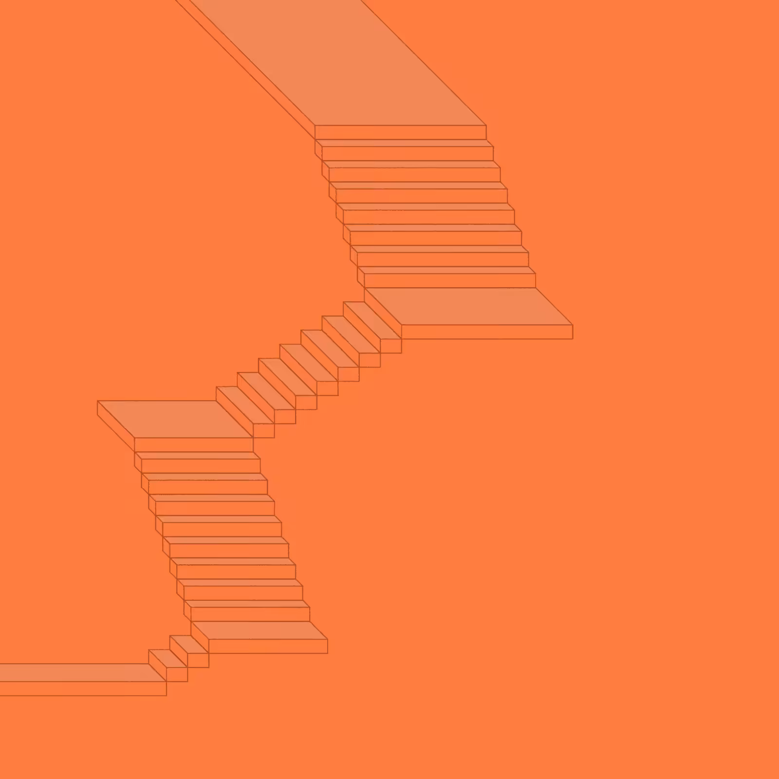 Stairs in a room #8