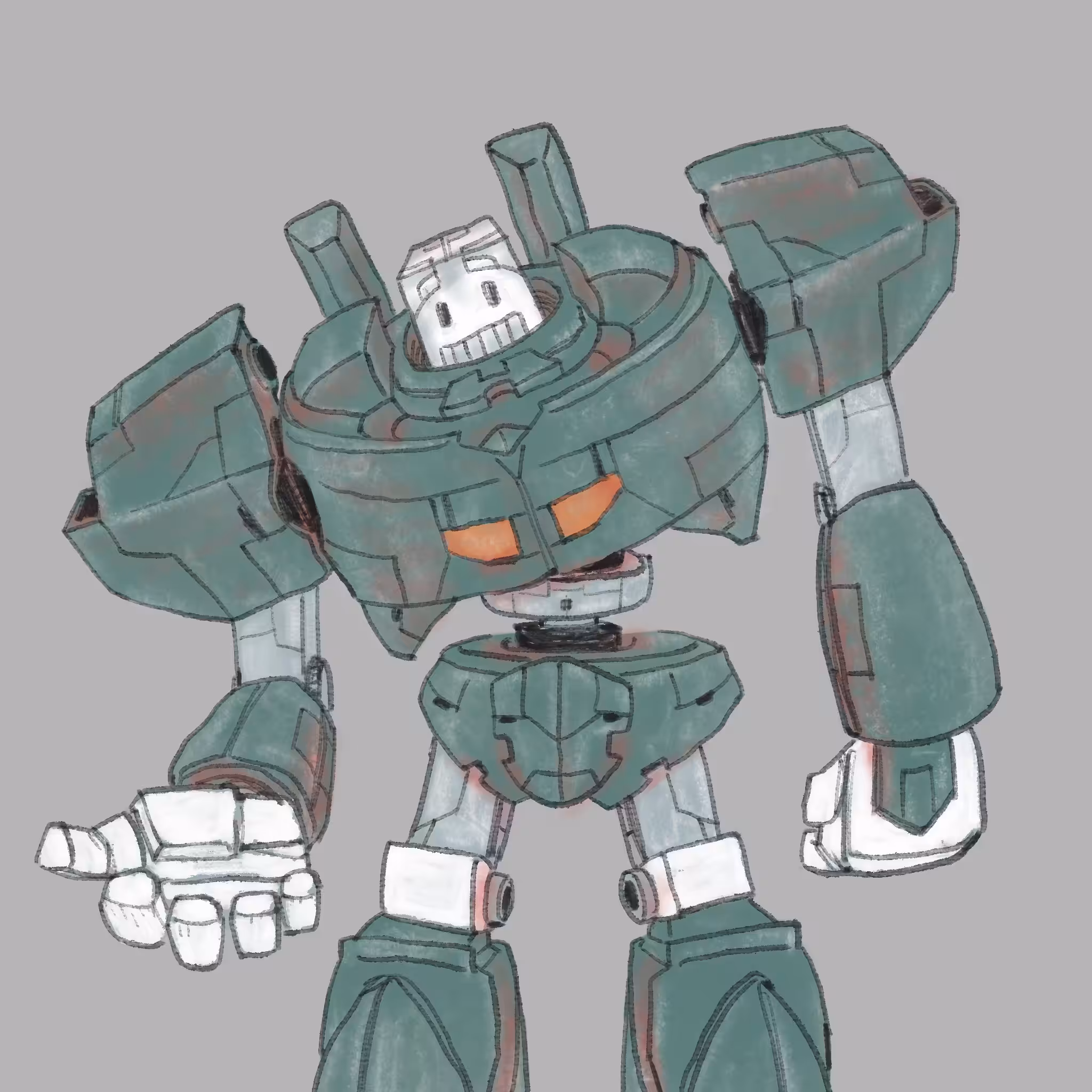 Pink Peach Pastel #033