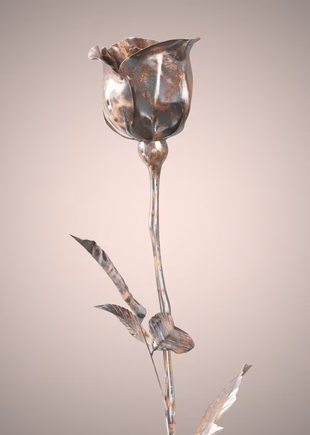 Rose #3: Rusty Iron