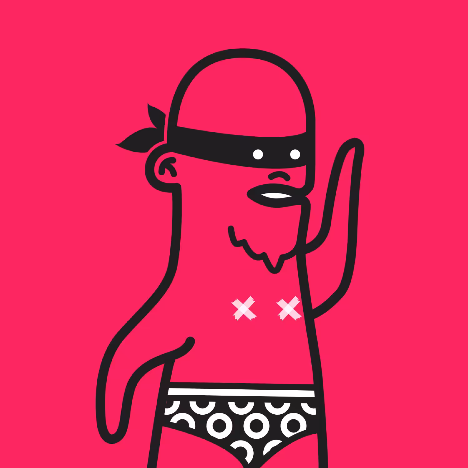 Old Chap Club: 1/1 Old Chap #41 Pink Bandit