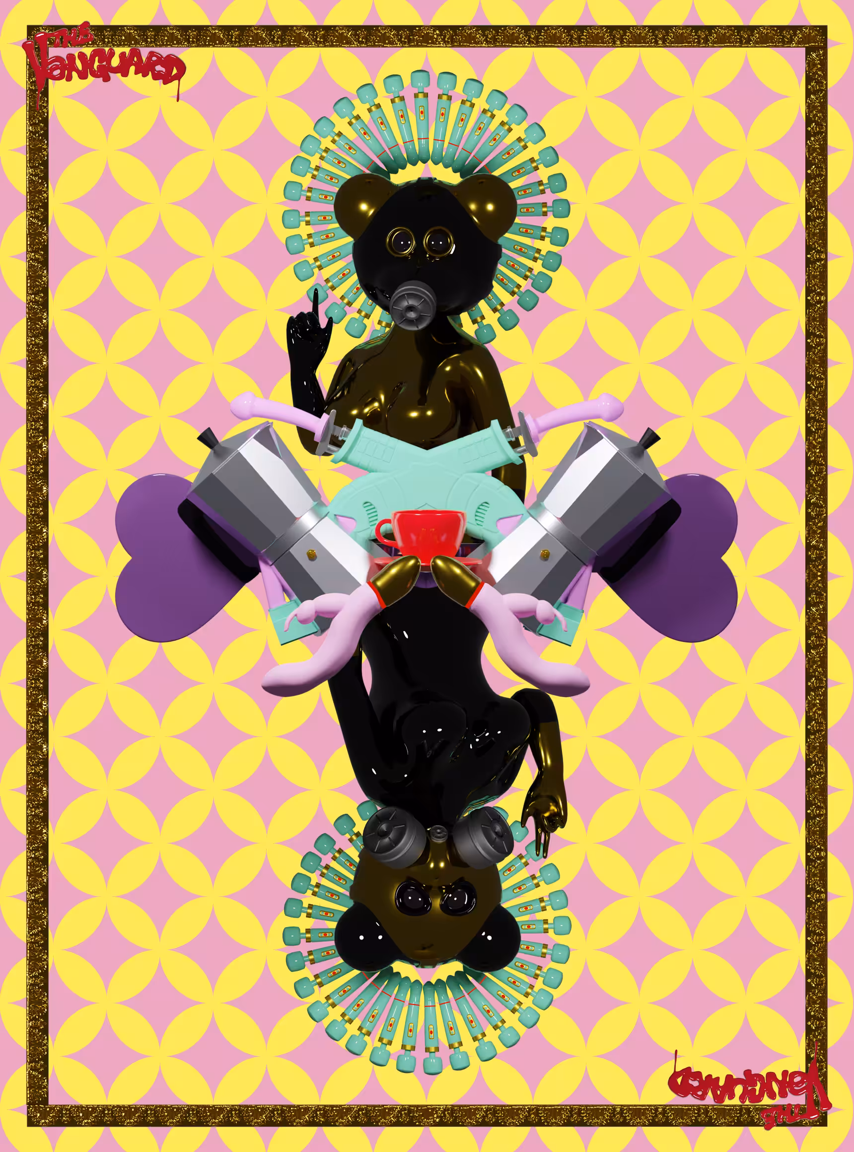 Twin Bears V Card