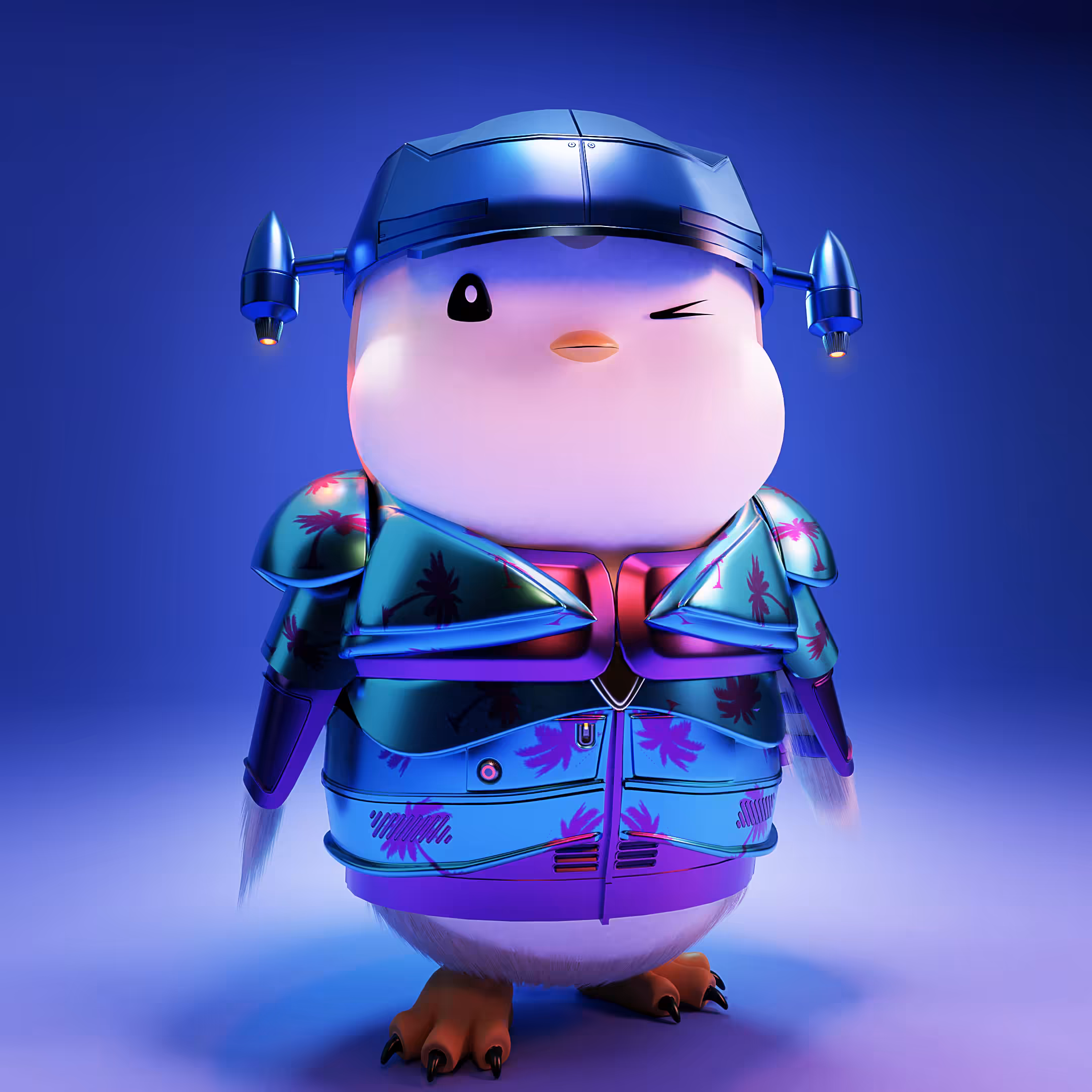 Mecha Penguin Offshoot #3381