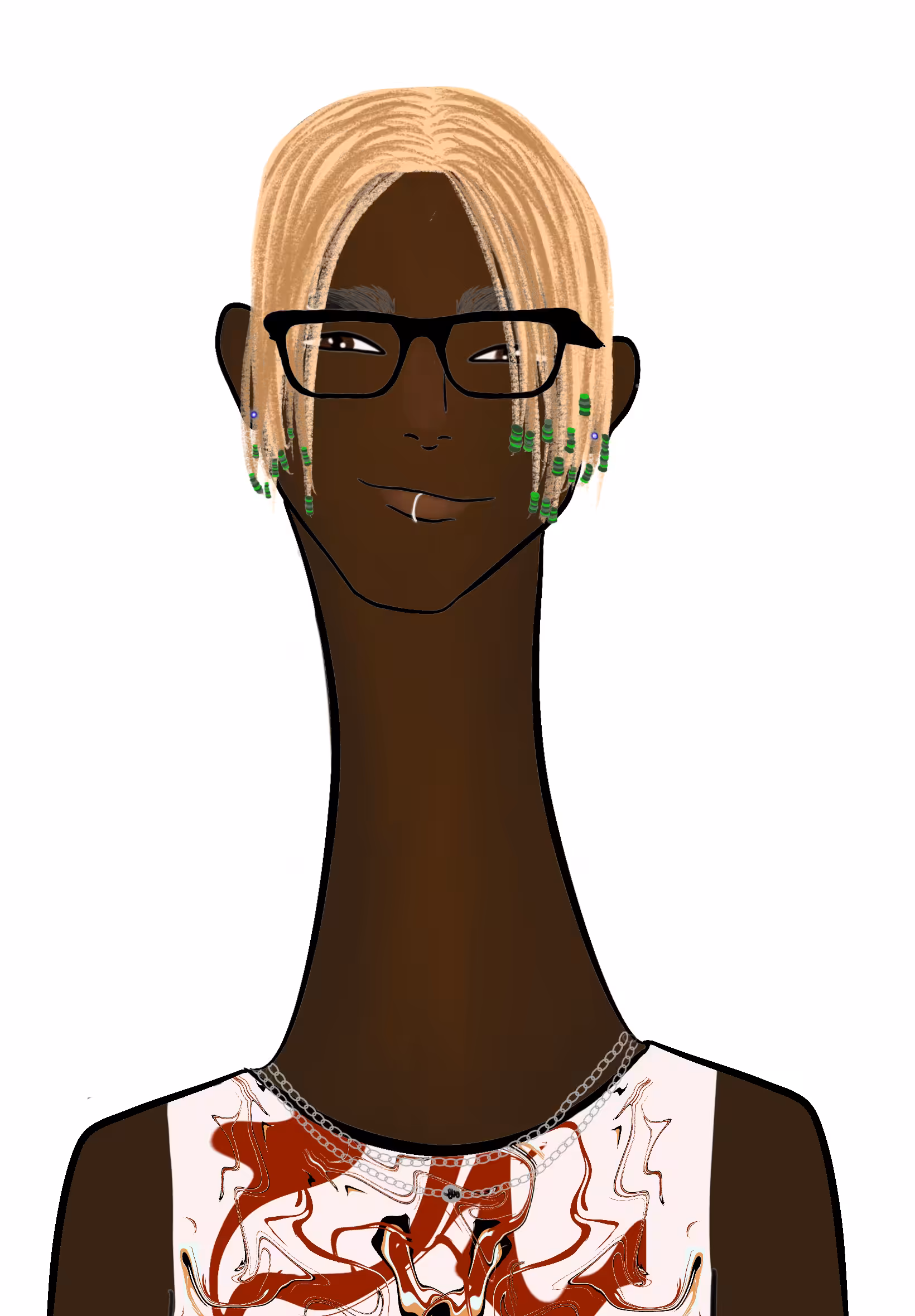 Long Neckie Fellas #1087