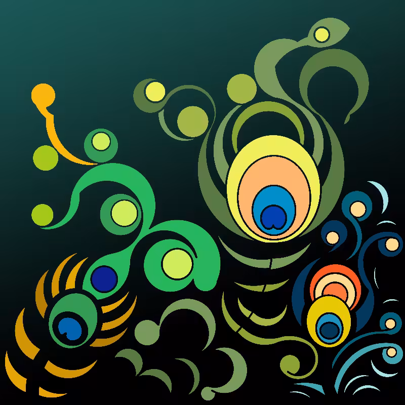 Peacock Feather #11