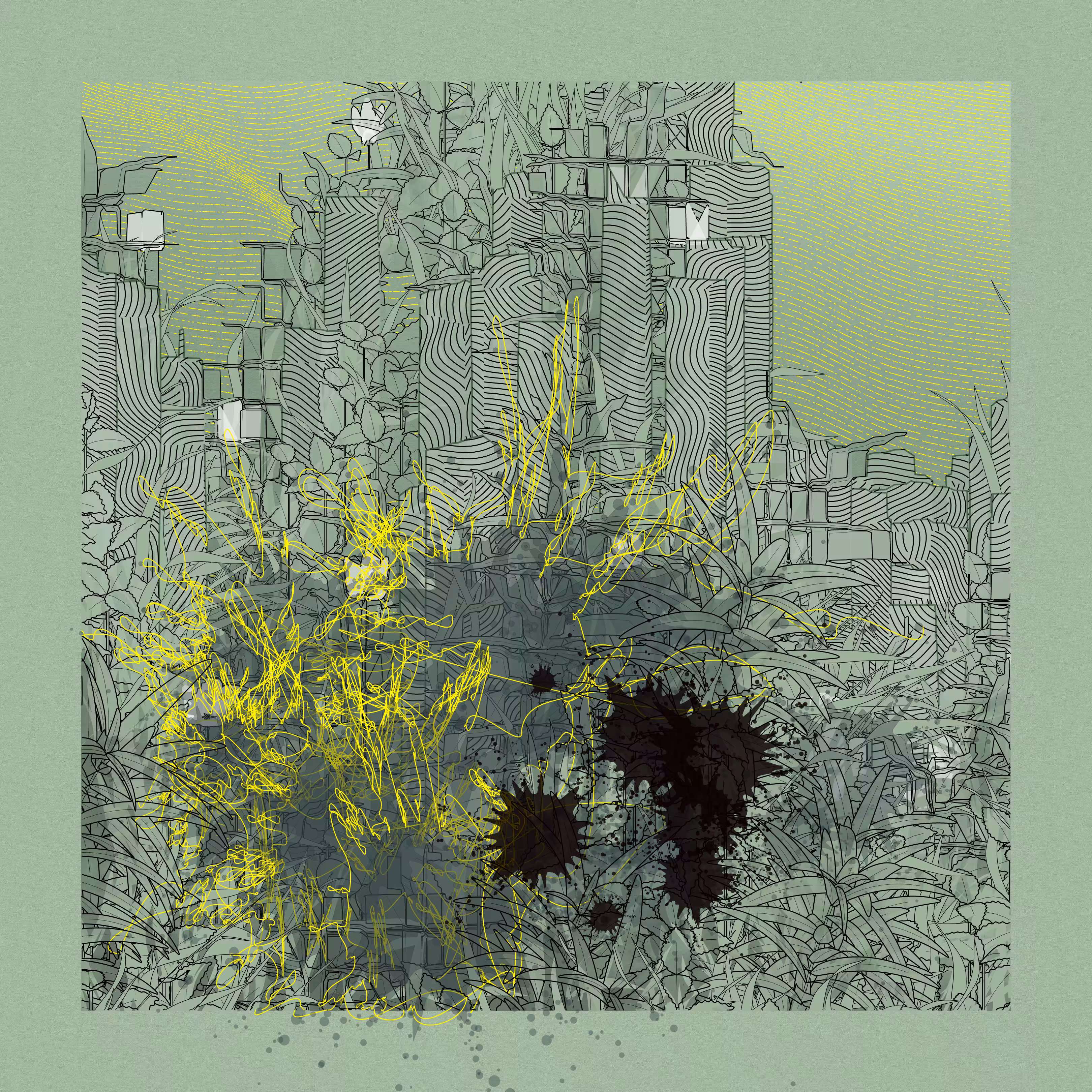 Landscape with Carbon Capture #7815