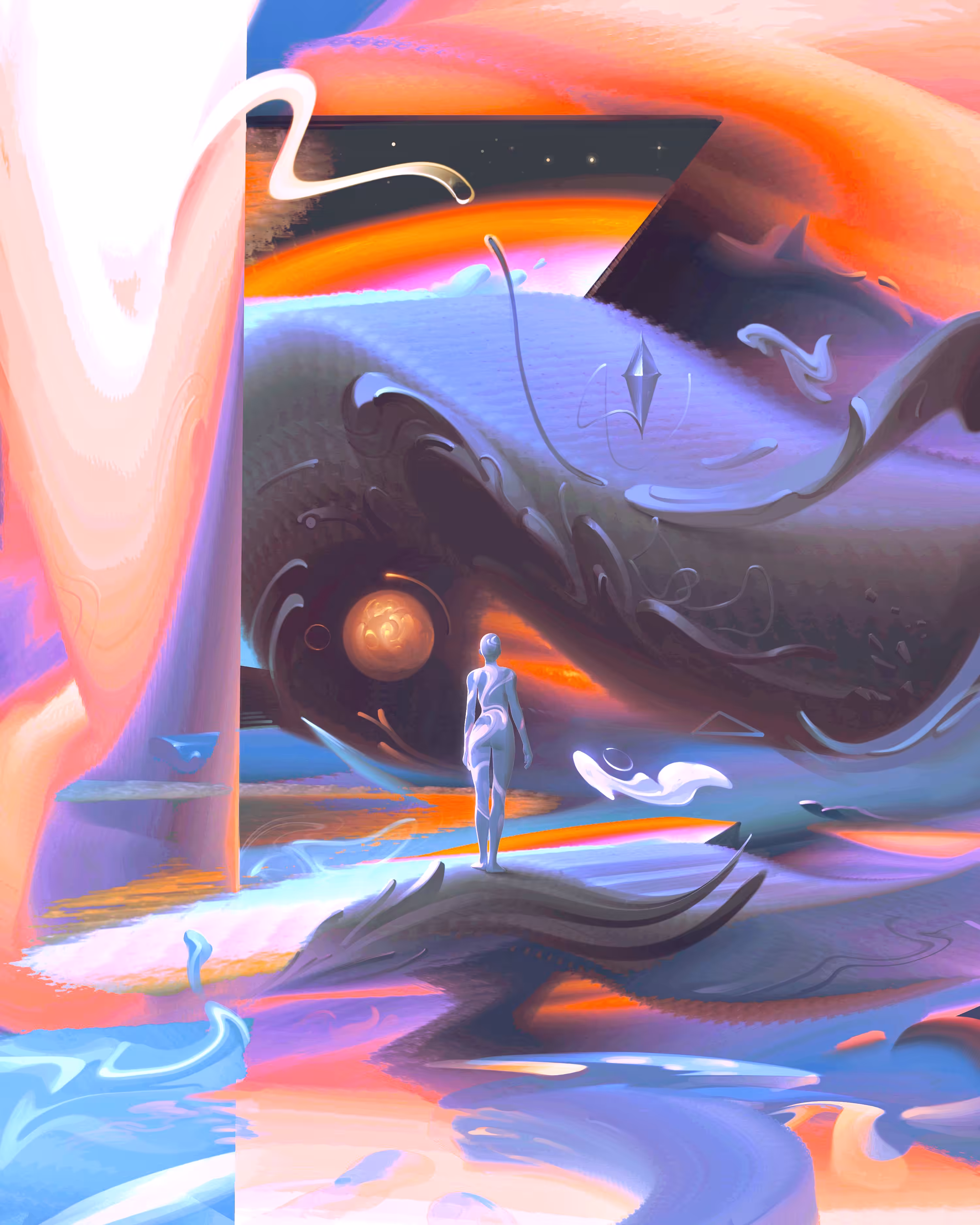flowing restlessness