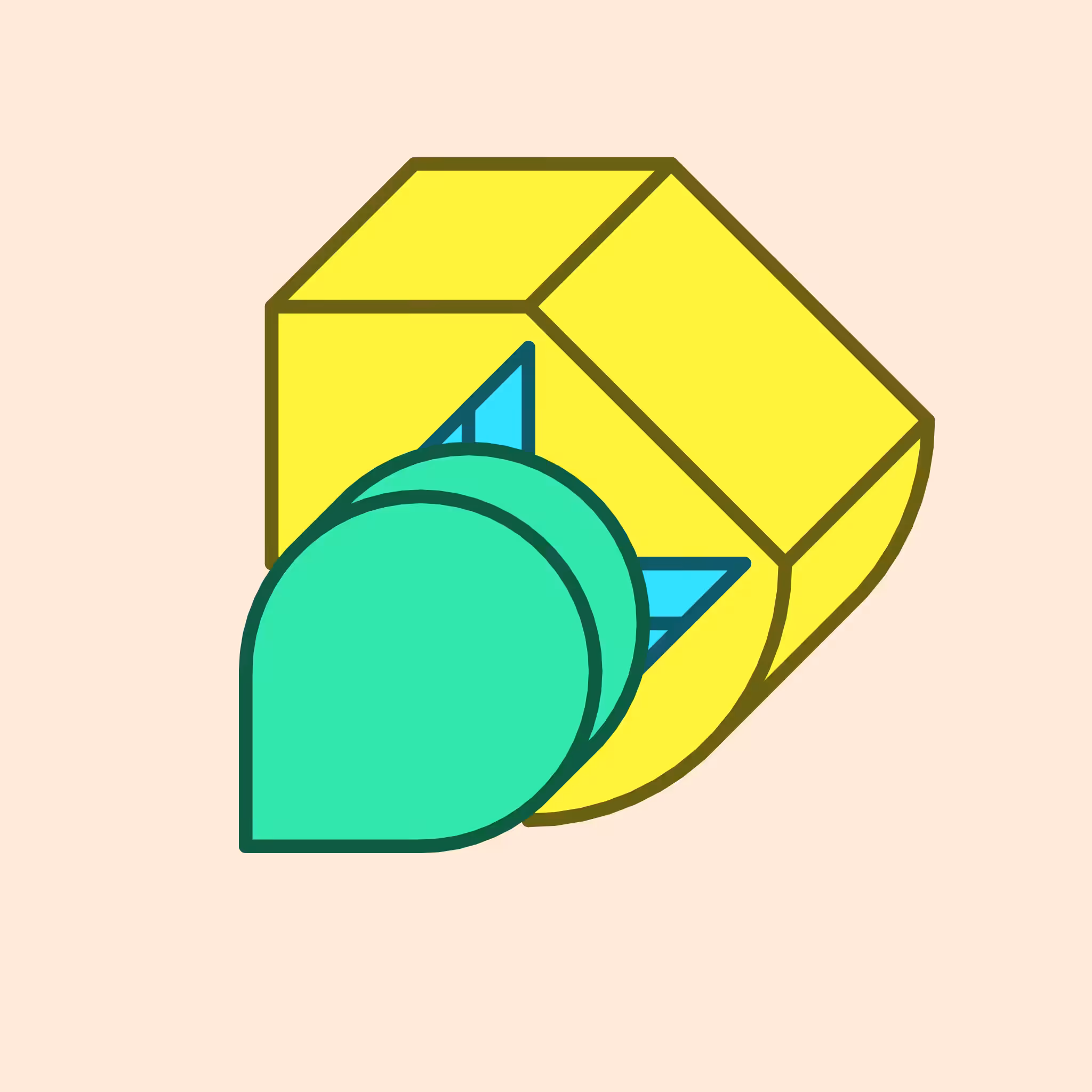 Calm shapes #358