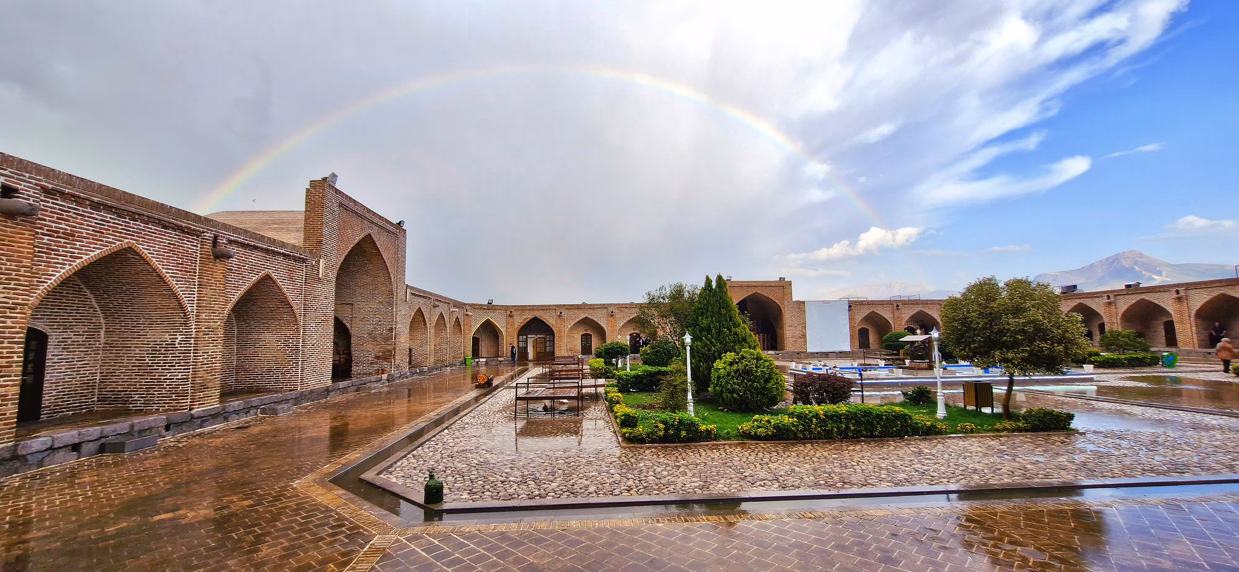 Caravanserai on the Silk Road