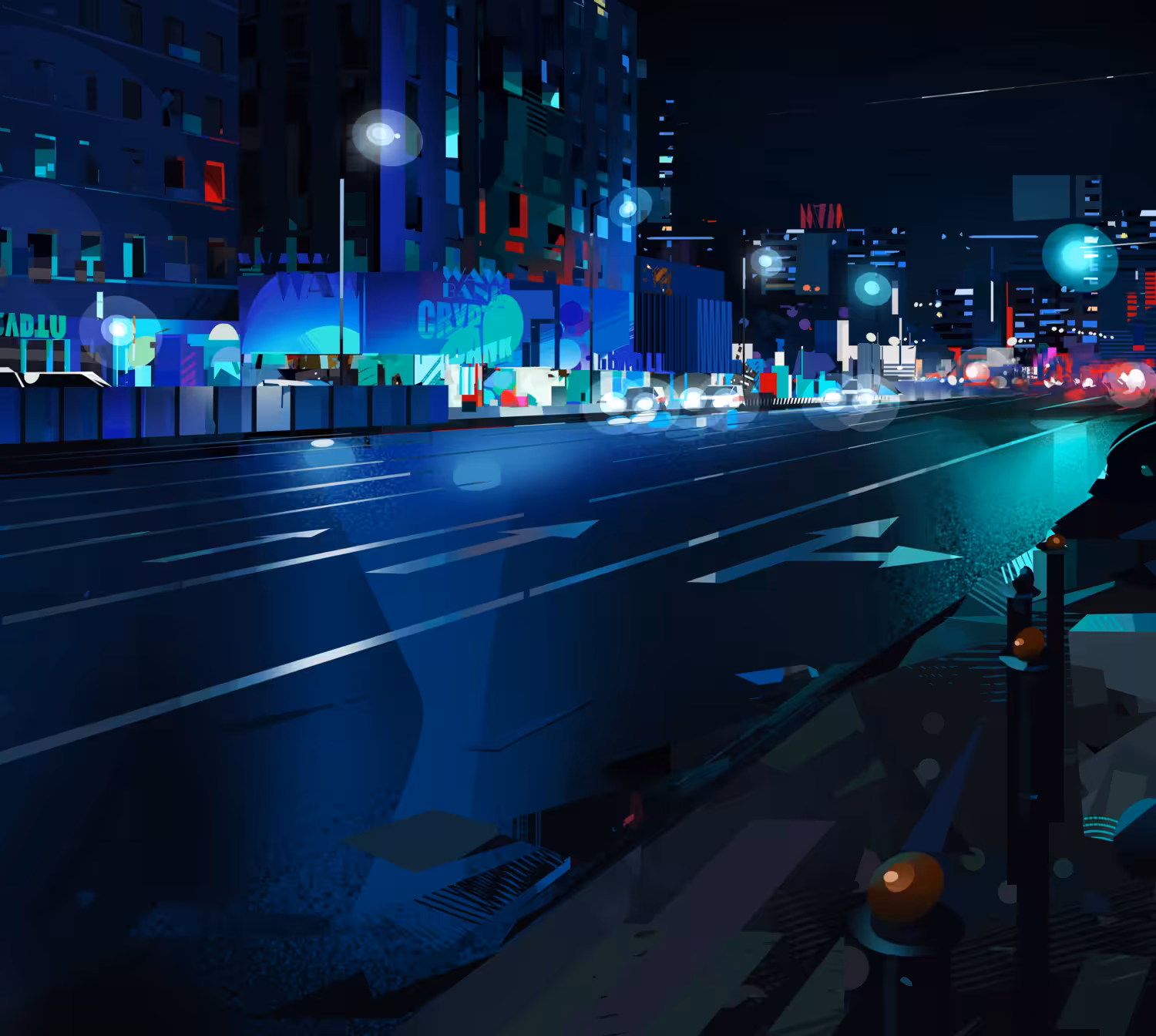 Nighttime Streets