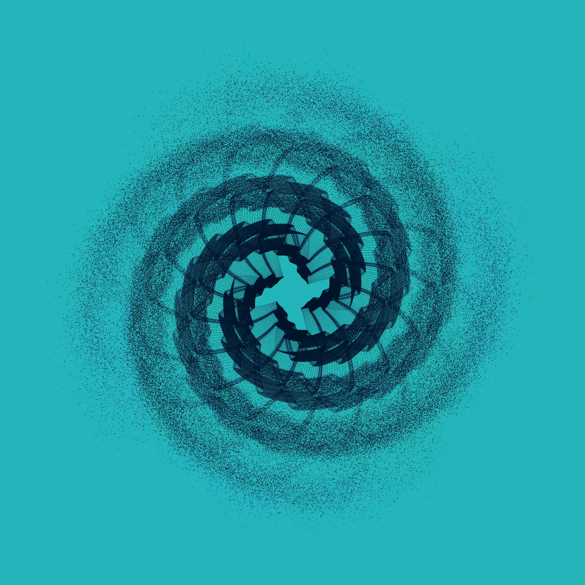 CIRCULAR MURMURATIONS #32