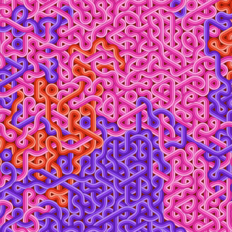 Bézier Truchet #13