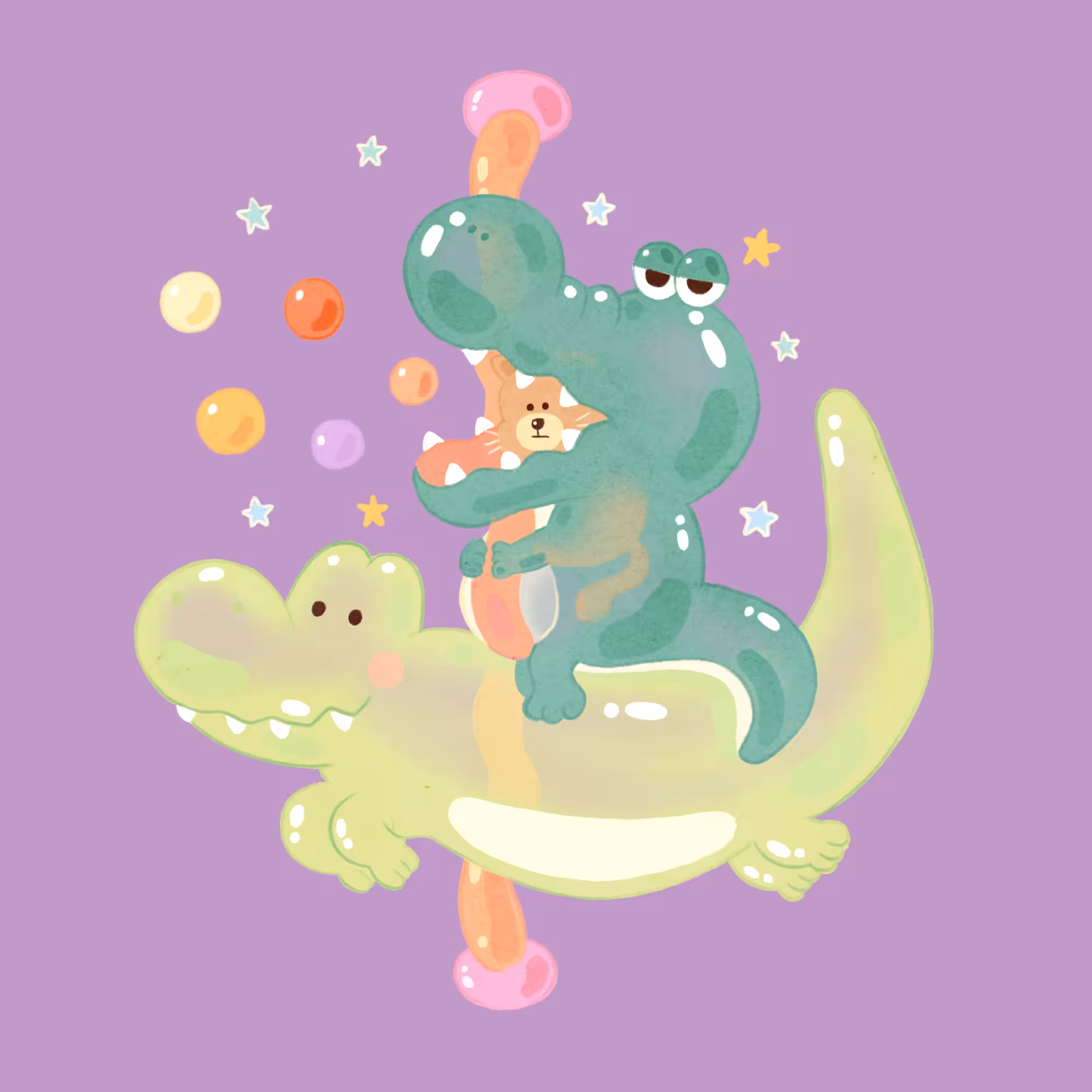 Z02 | #018 : MASCOT jelly crocodile