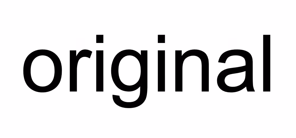 original
