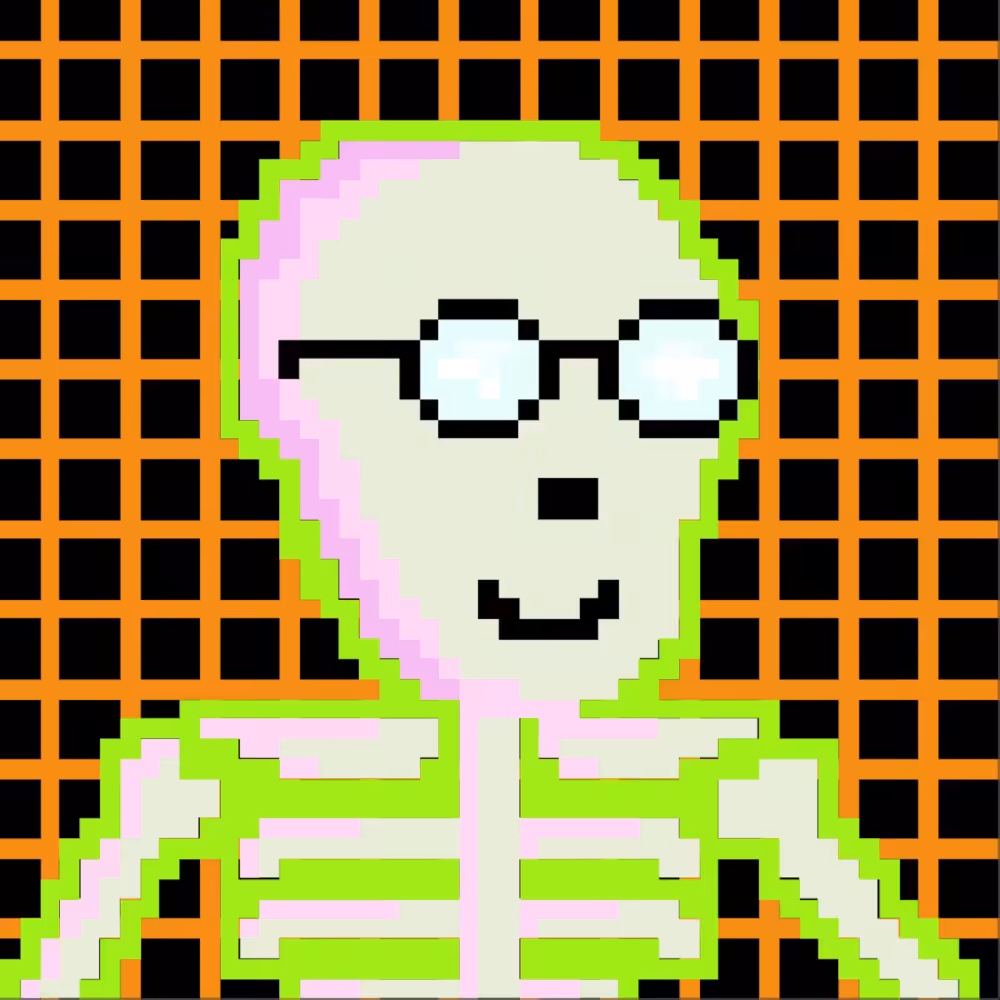 PIXEL SKULLETTI 1 #288