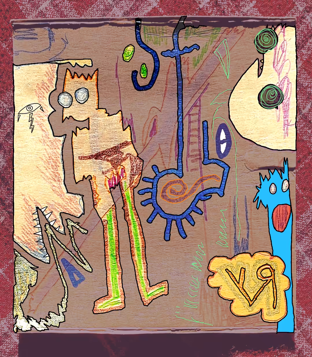 "Smokin' in the Boys Room" by Richard F. Yates (Holy Fool)