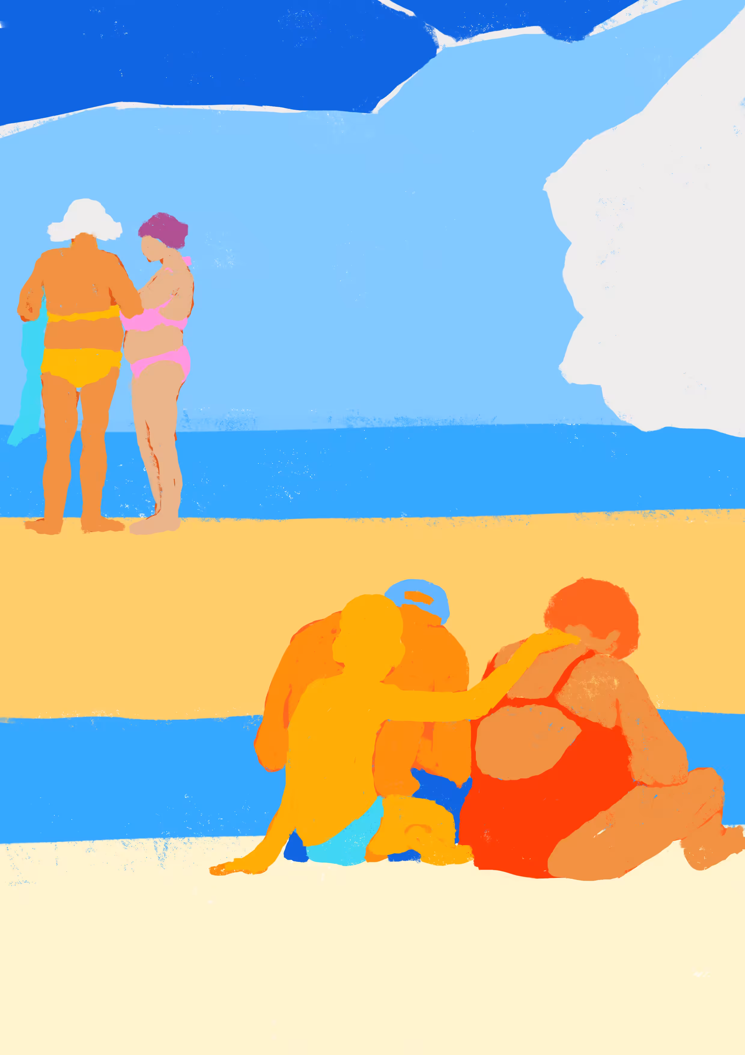 situation on the beach 2